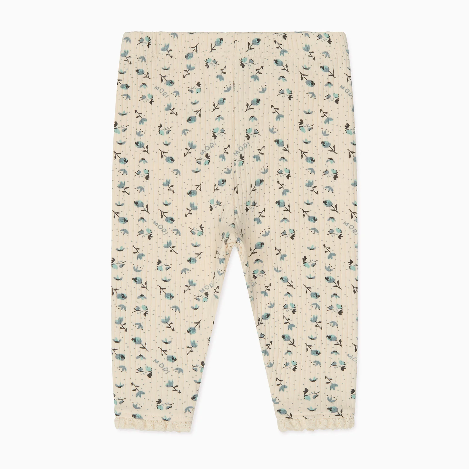 Floral Ribbed Pyjamas - Image 6