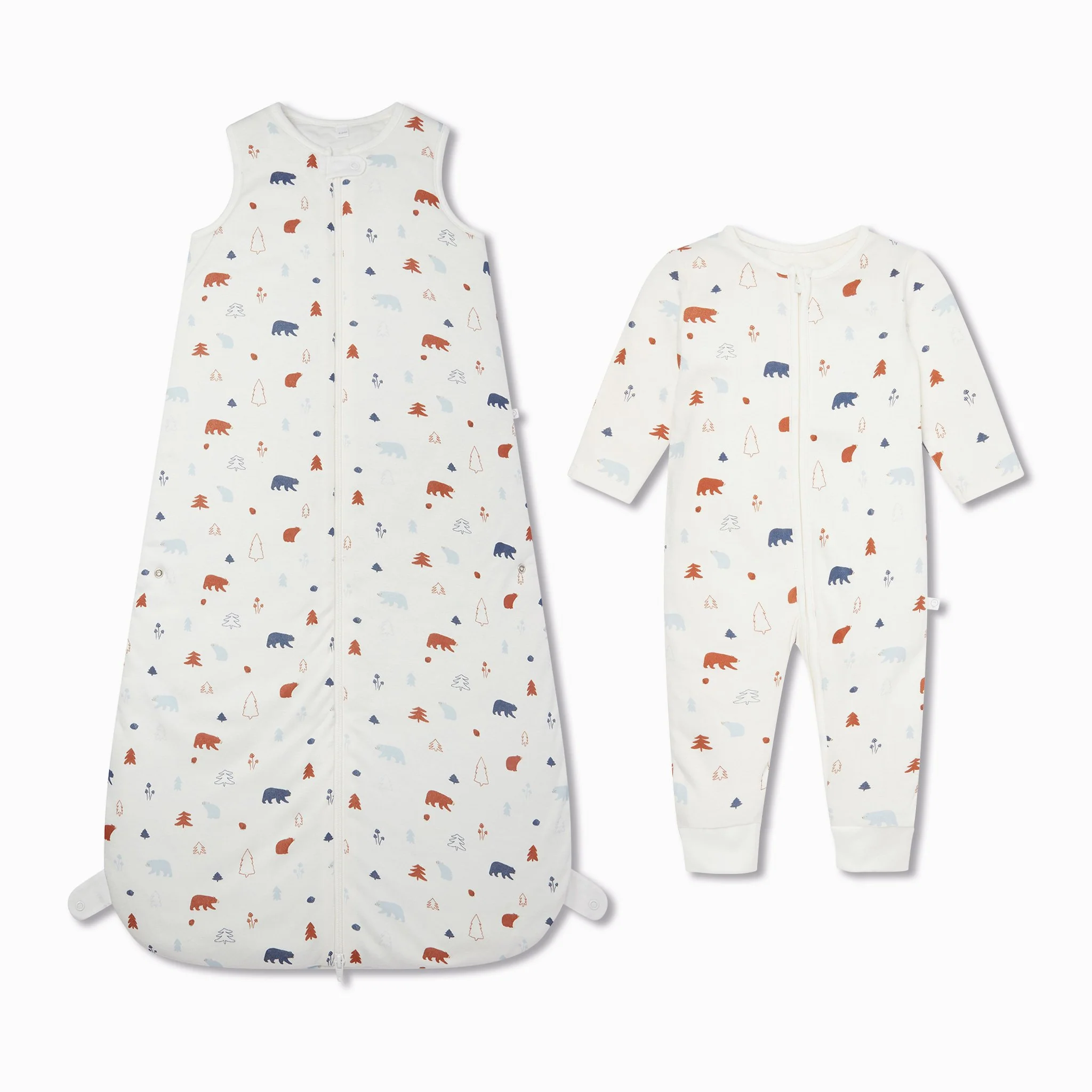Forest Bear Front Opening Bedtime Set 2.5 TOG - Image 2
