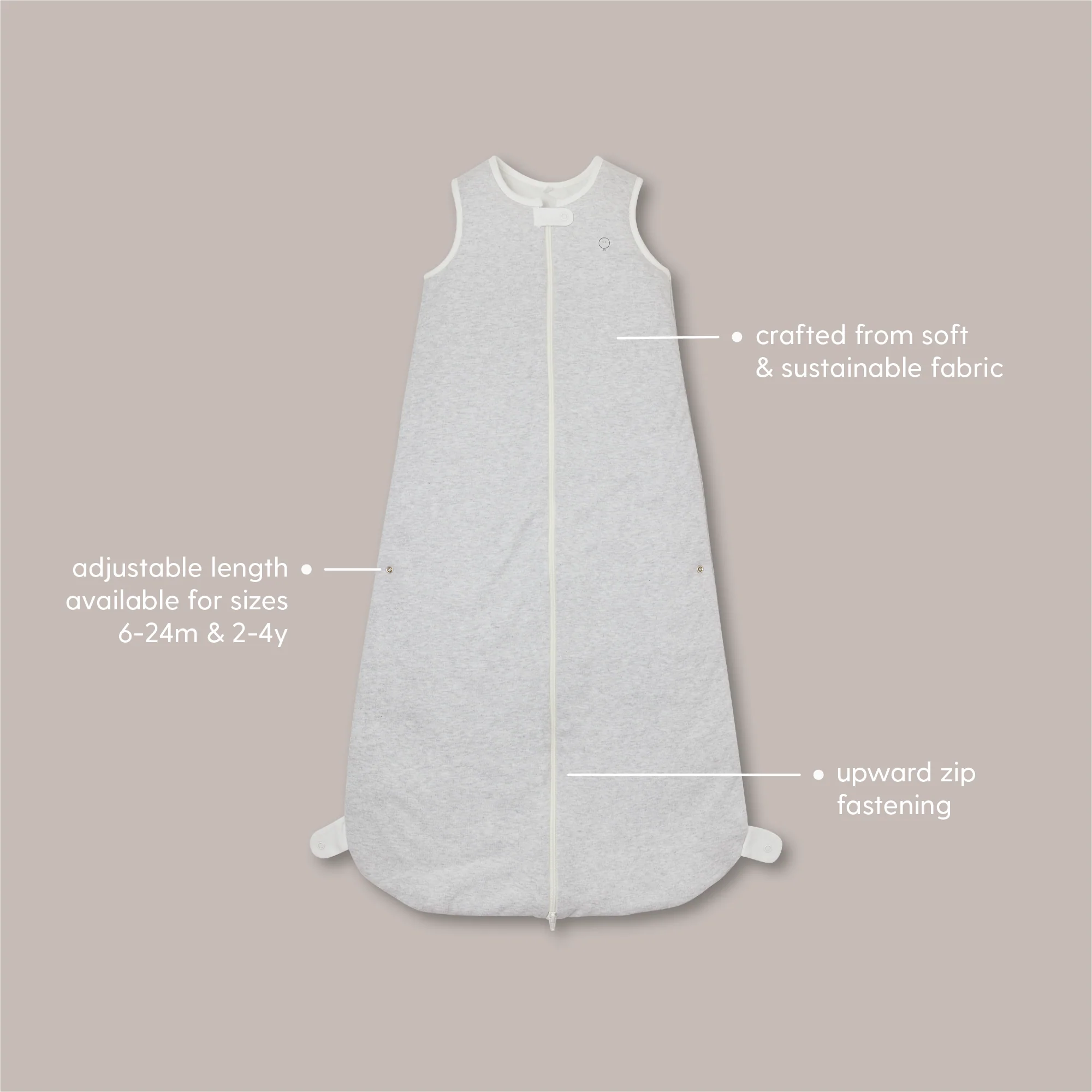 Forest Bear Front Opening Bedtime Set 2.5 TOG - Image 4