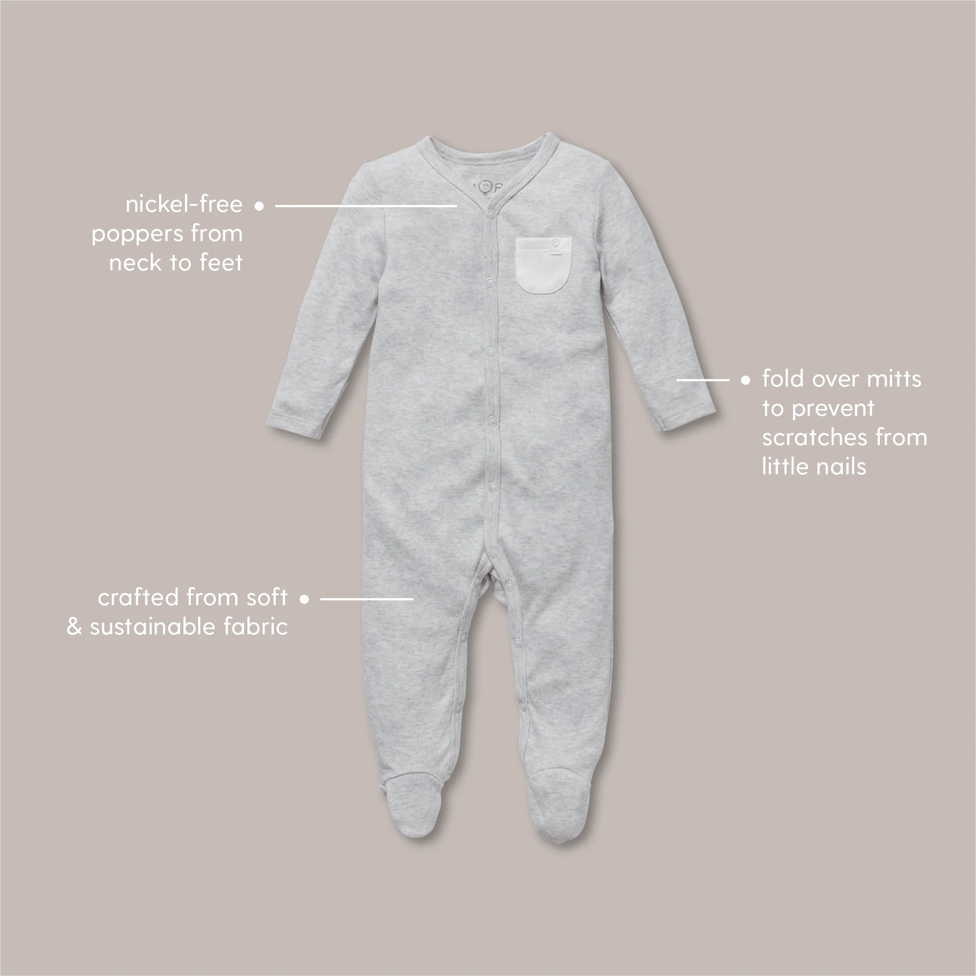 Front Opening Sleepsuit - Image 13