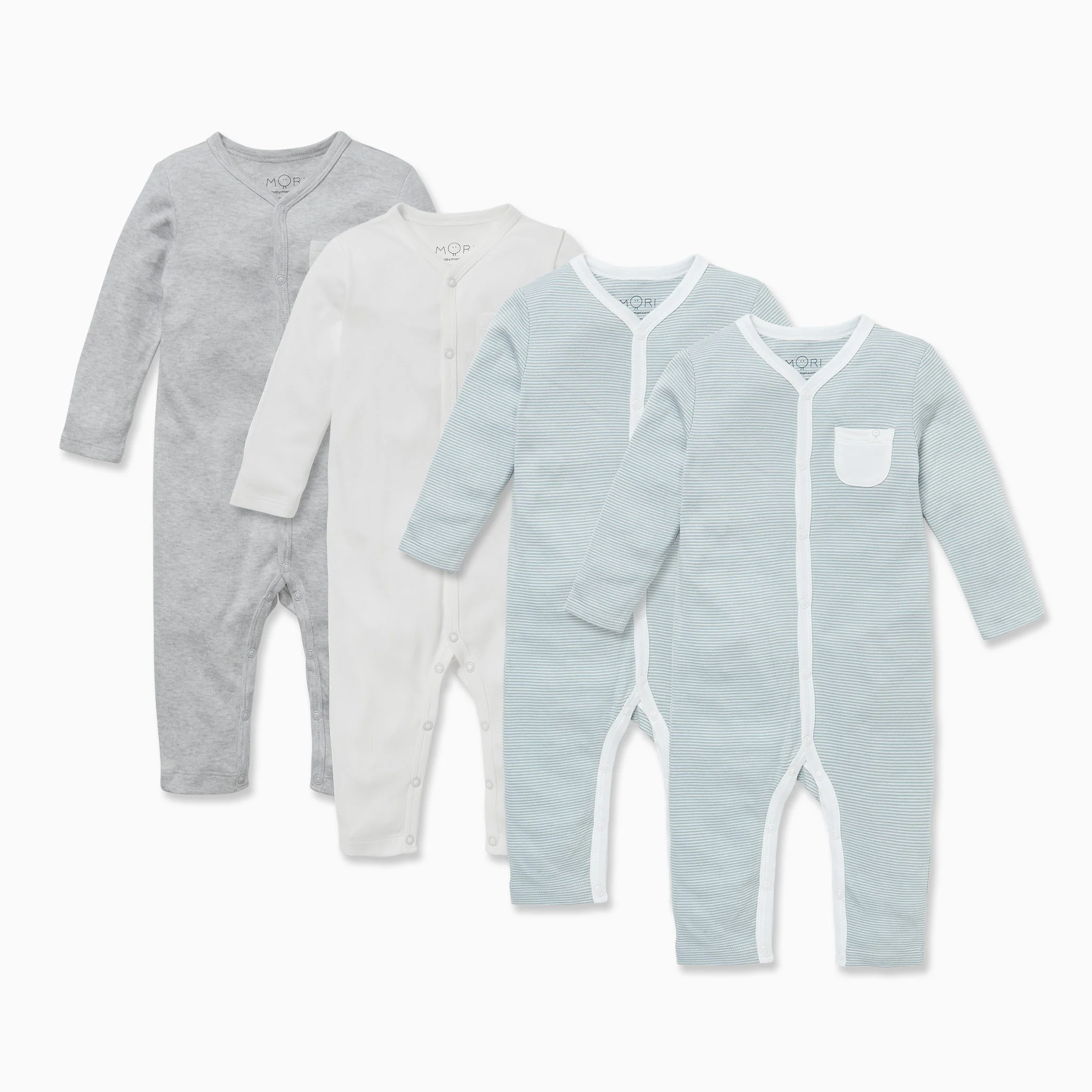 Front Opening Sleepsuit 4 Pack - Image 6