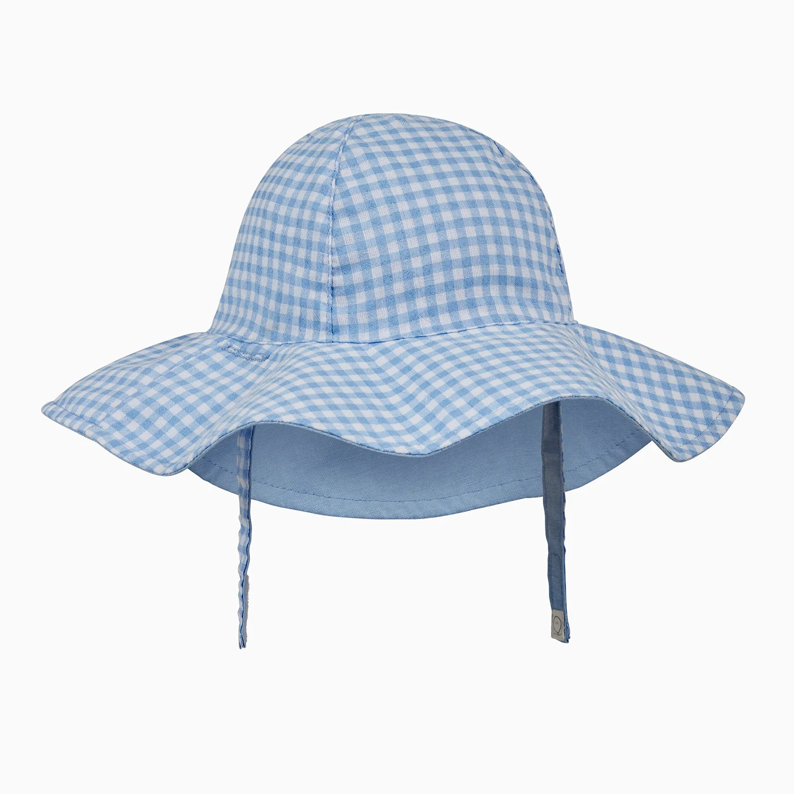 Gingham Reversible Floppy Hat - Image 2