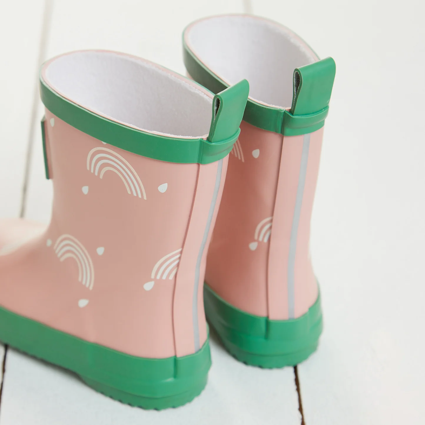 Grass & Air Colour Revealing Rainbow Wellies - Image 3