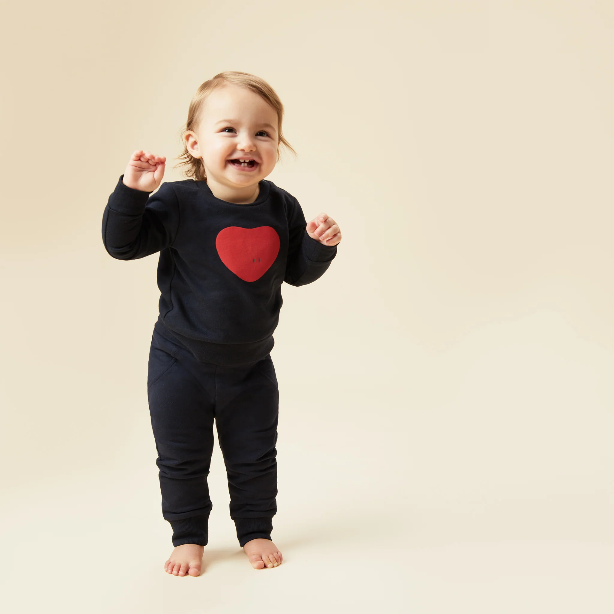 Heart Sweatshirt & Joggers Outfit - Image 5