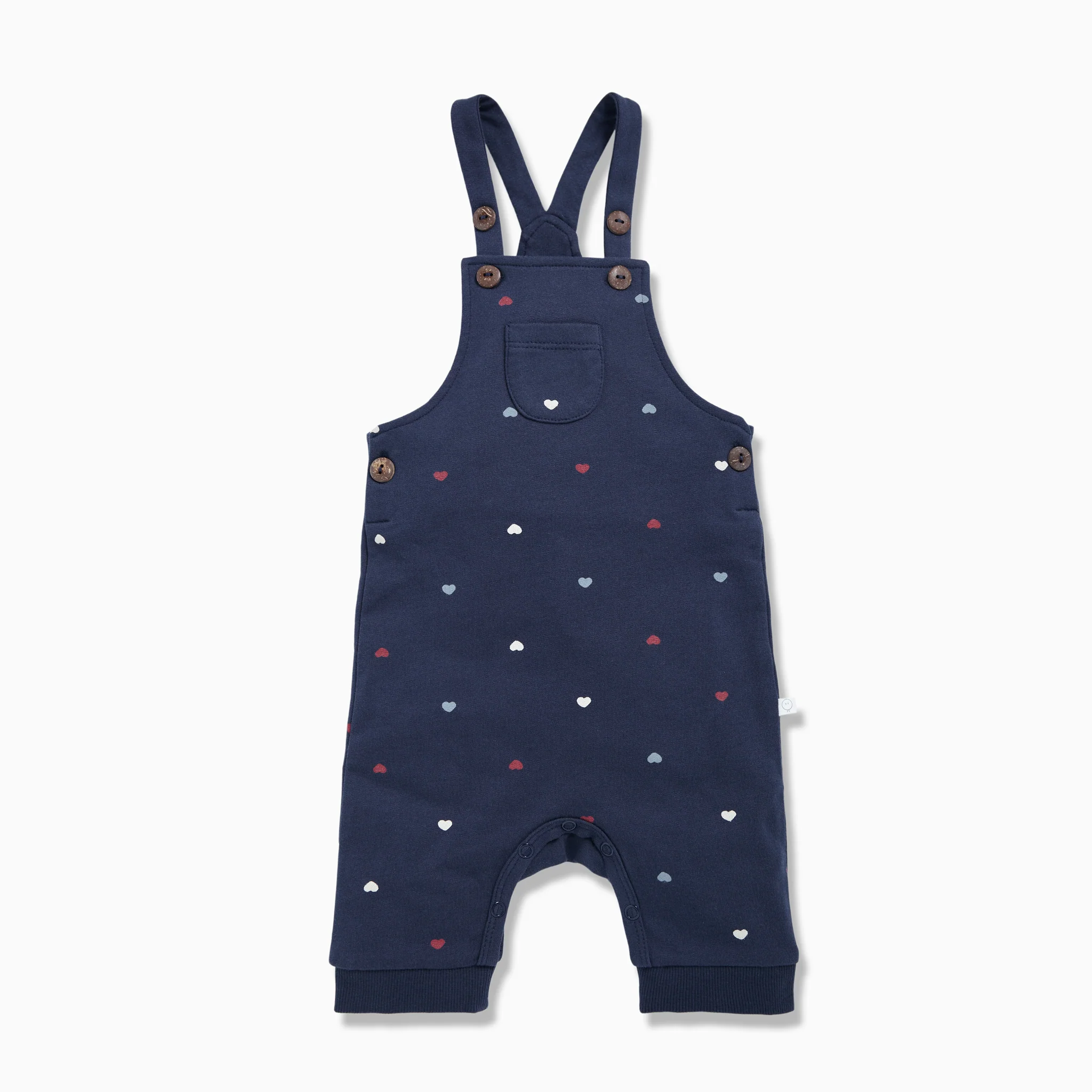 Hearts Dungaree & Bodysuit - Image 2