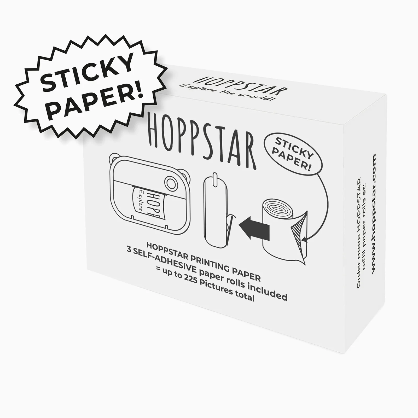 Hoppstar Printing Paper Self-Adhesive