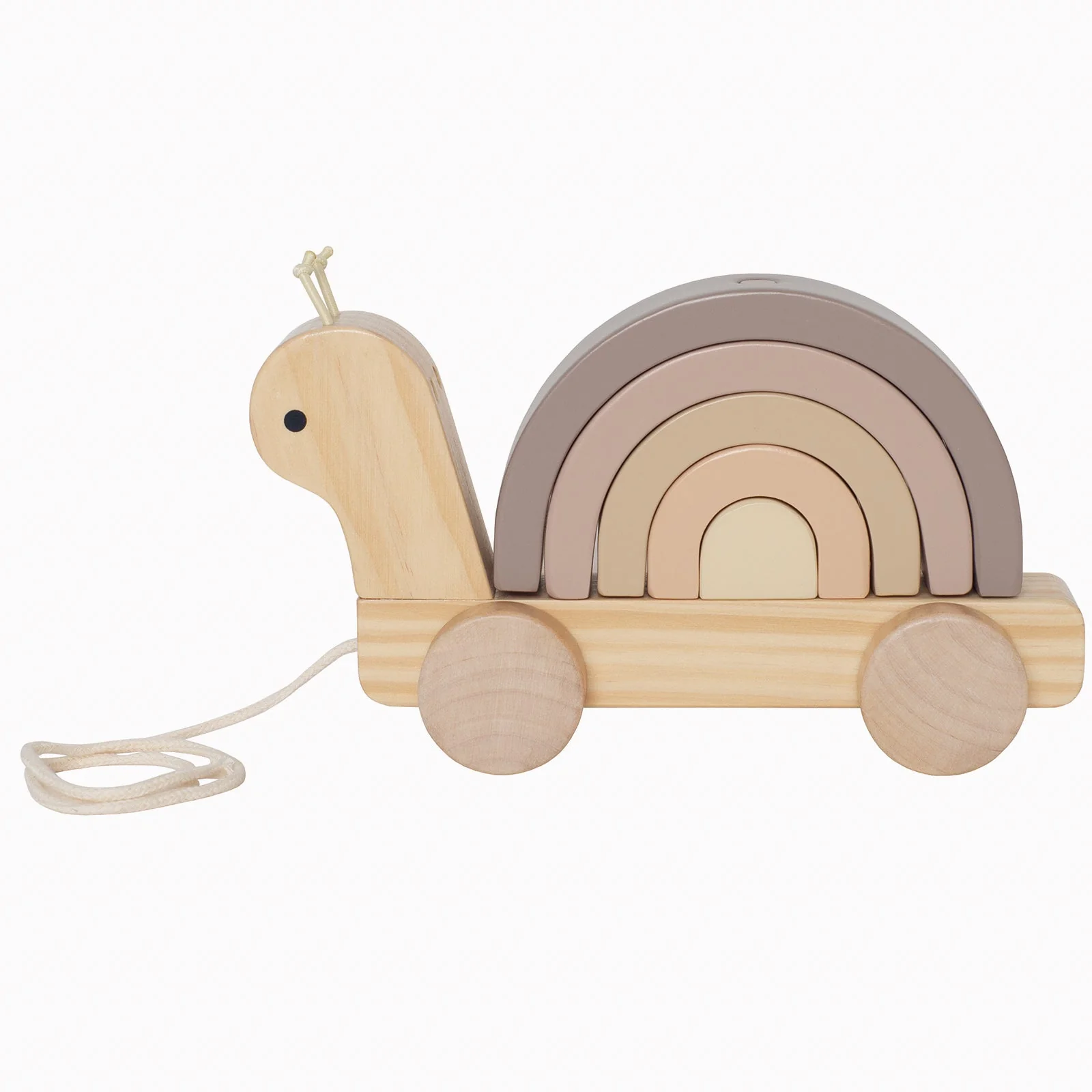Jabadabado Pull Along Stacking Snail
