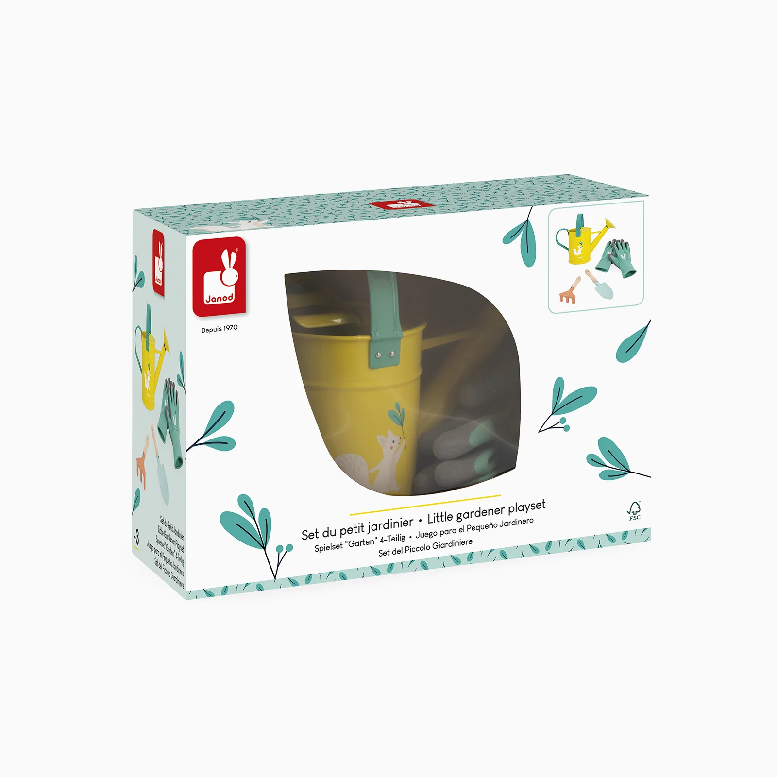 Janod Little Gardener Playset - Happy Garden - Image 8