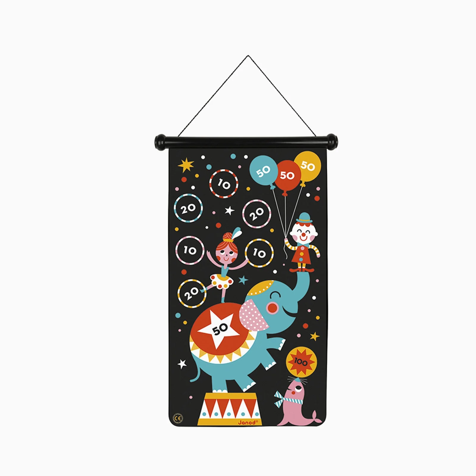 Janod Magnetic Dart Game Circus - Image 2
