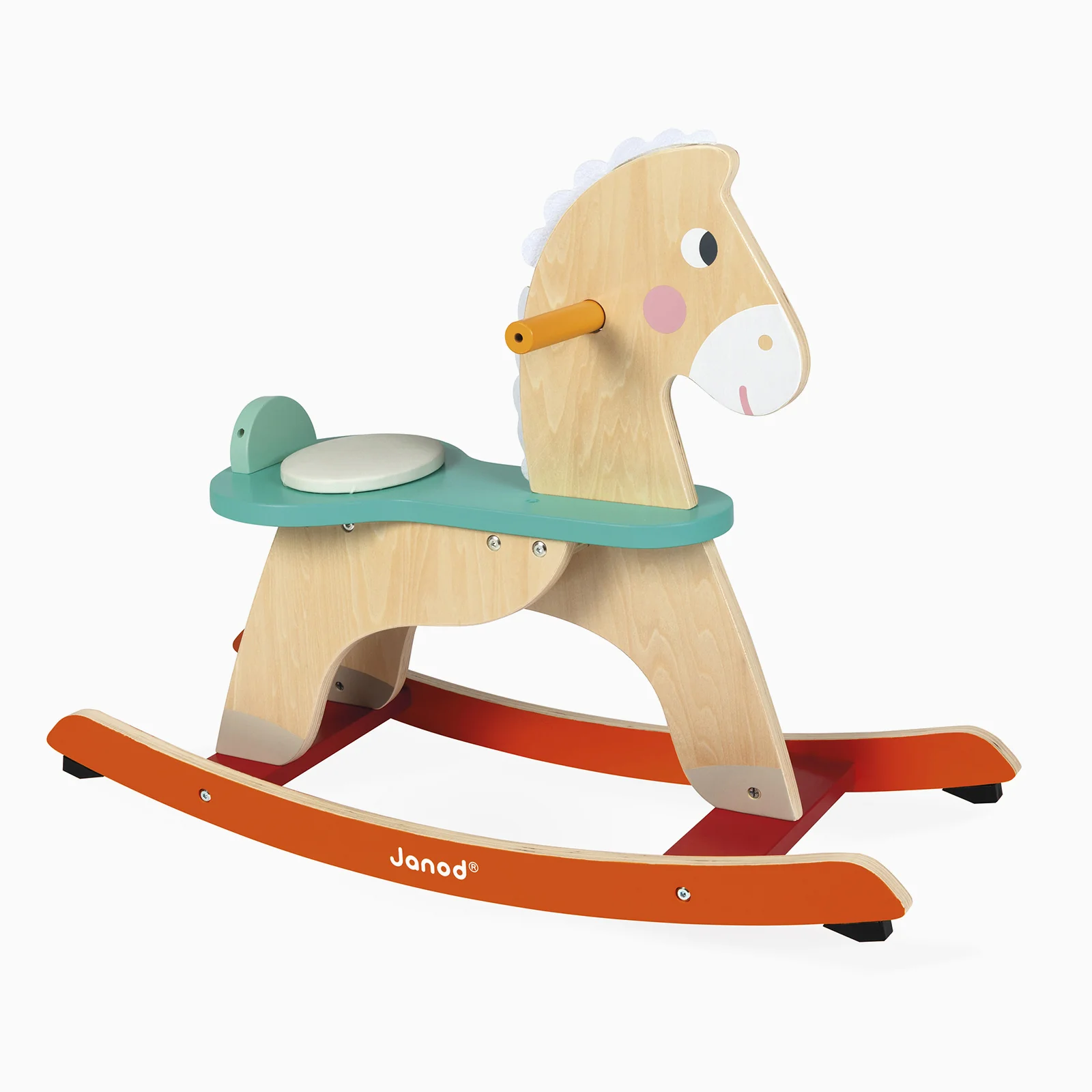 Janod Zigolos Colourful Rocking Horse - Image 4