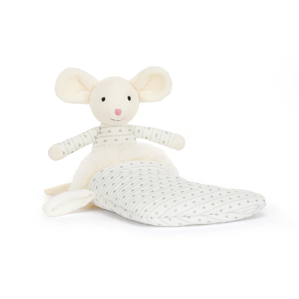 Jellycat Shimmer Stocking Mouse - Image 3