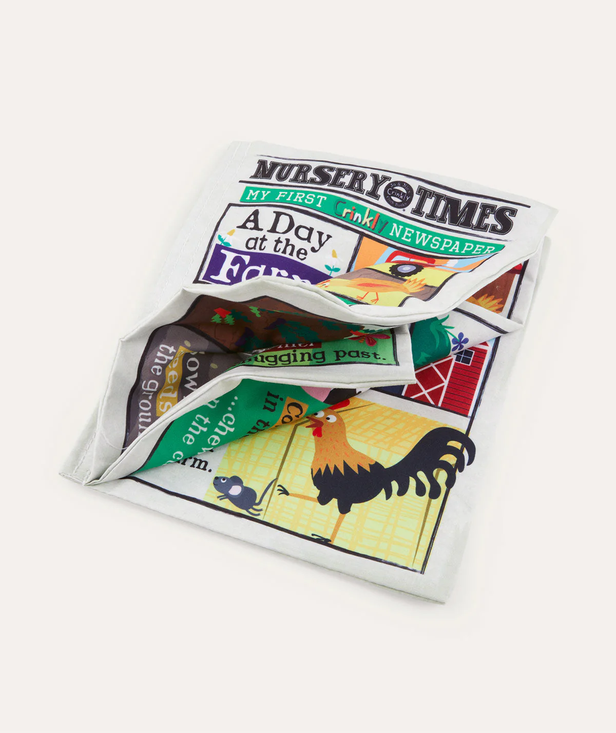 Jo & Nic's Crinkly Cloth Books Farm Animals - Image 4