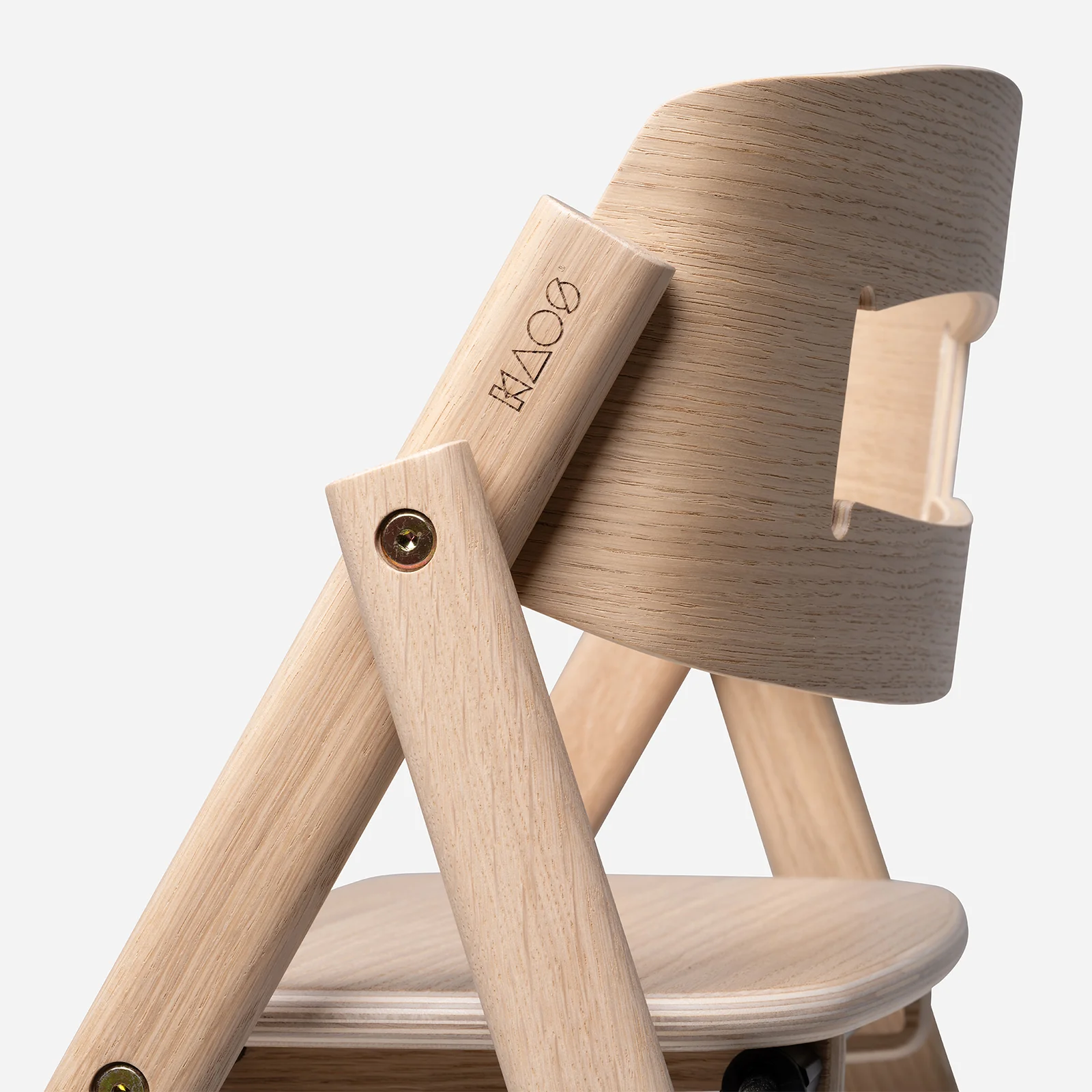 KAOS Klapp High Chair - Oak - Image 6
