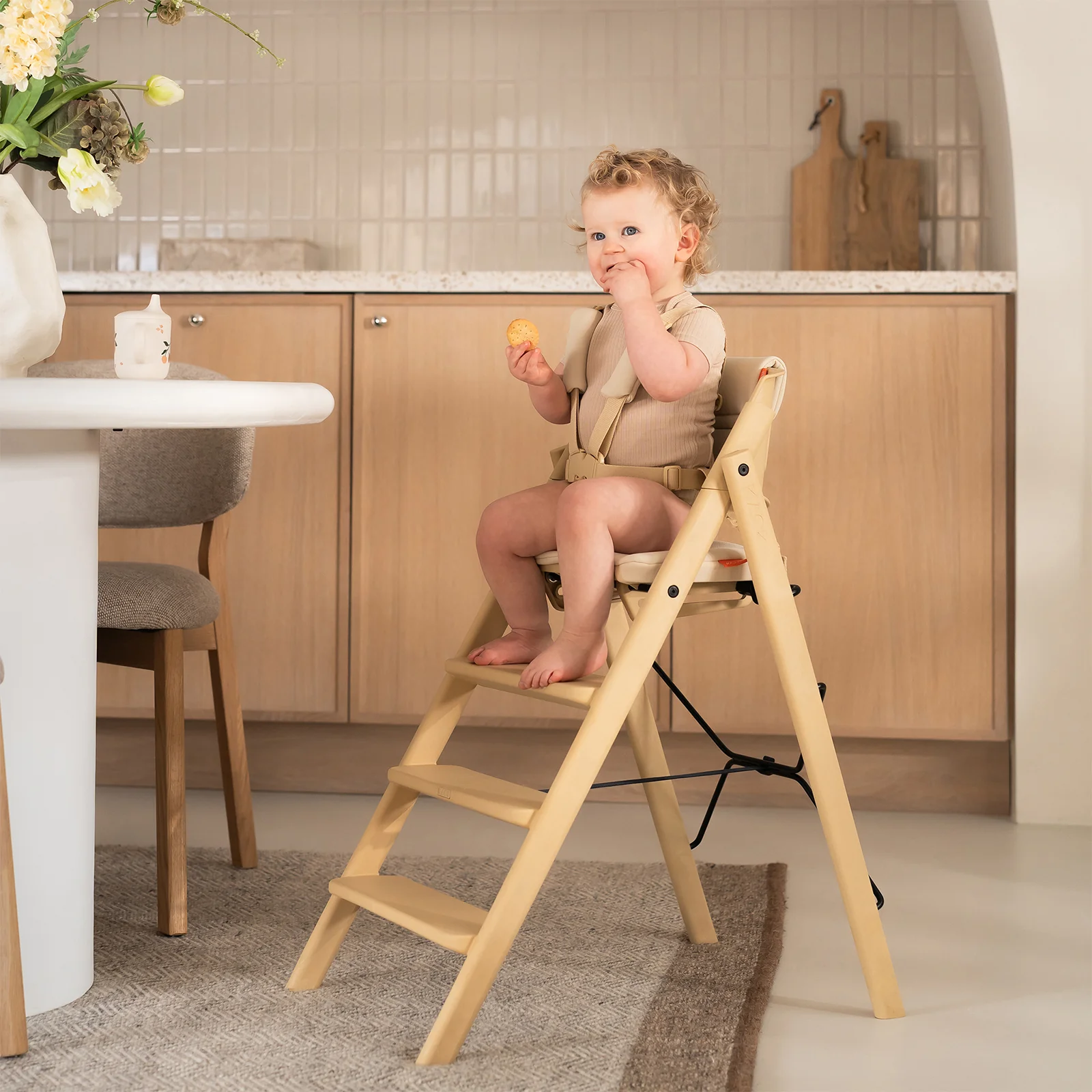 KAOS Klapp Jr. Harness & Cushion Set - Desert Sand - Image 2
