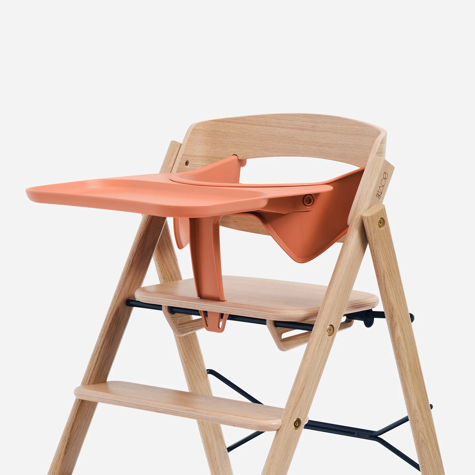 KAOS Klapp Safety Rail & Tray - Terracotta Pink - Image 5