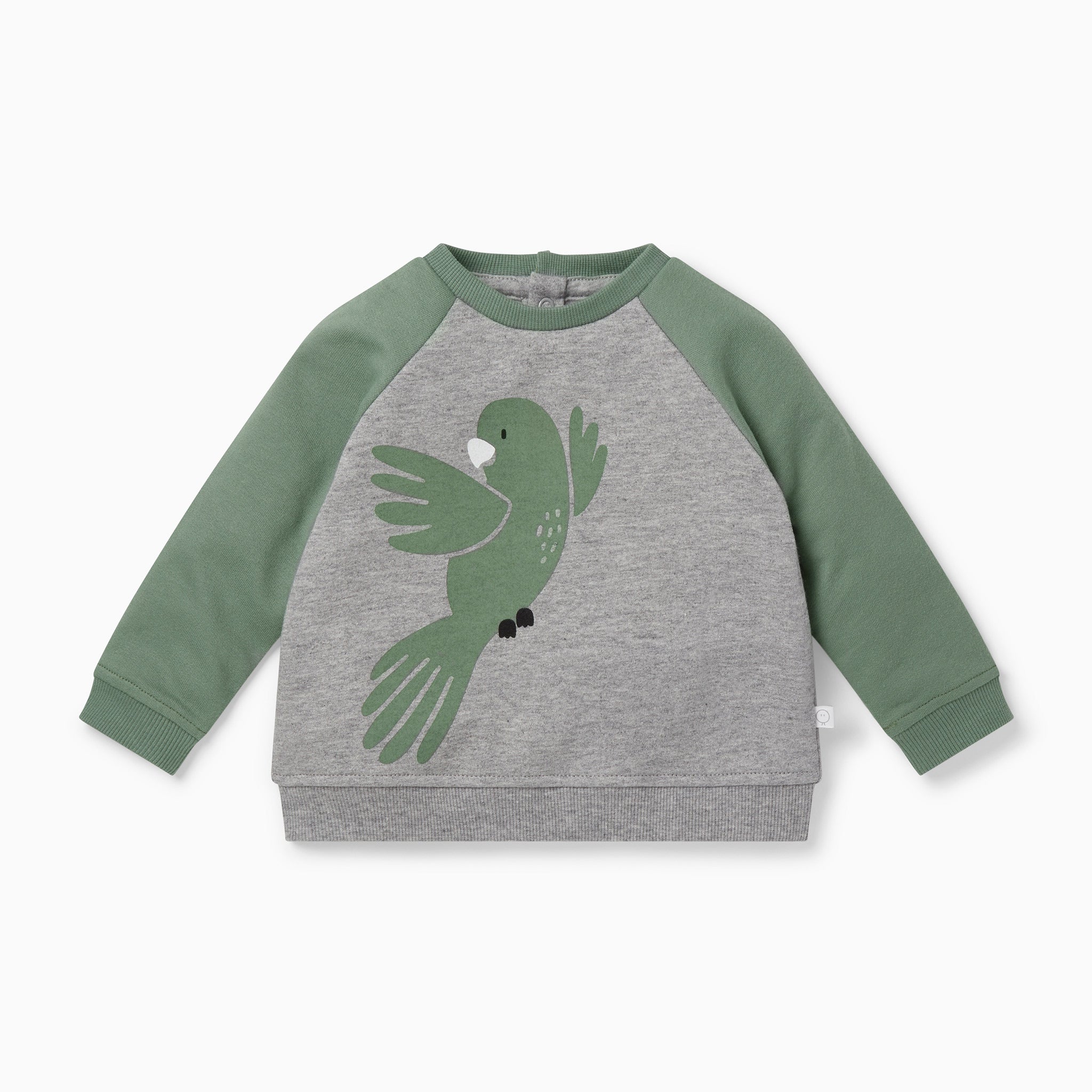 Khaki Bird Sweatshirt & Joggers Outfit - Image 2
