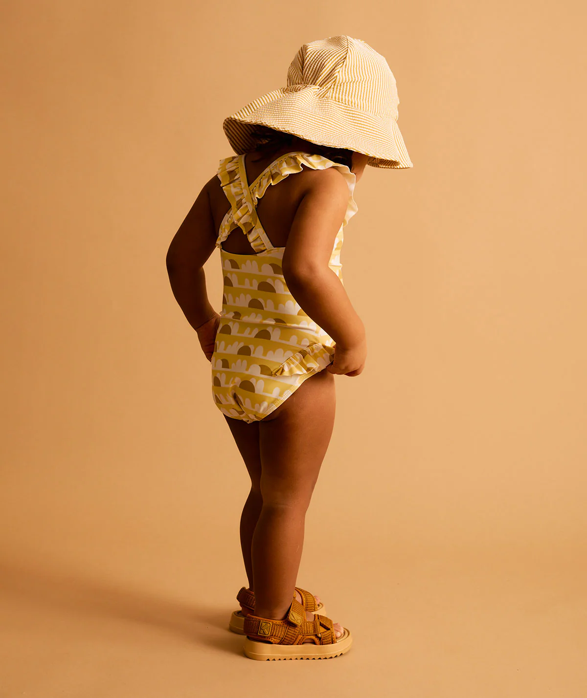 KIDLY by MORI Frill Swimsuit - Image 5