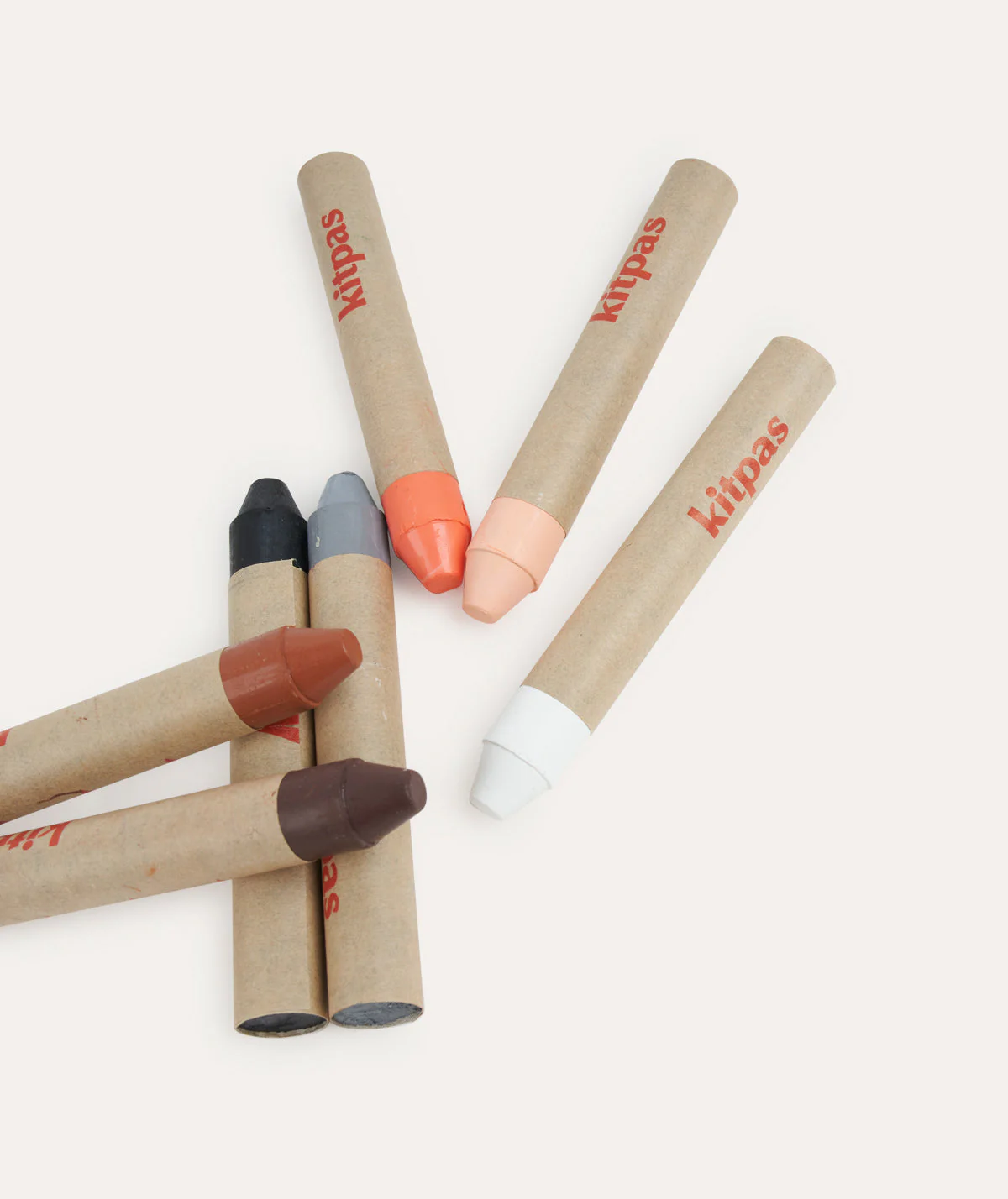 Kitpas Rice Bran Wax Crayon 16 Colours - Image 4