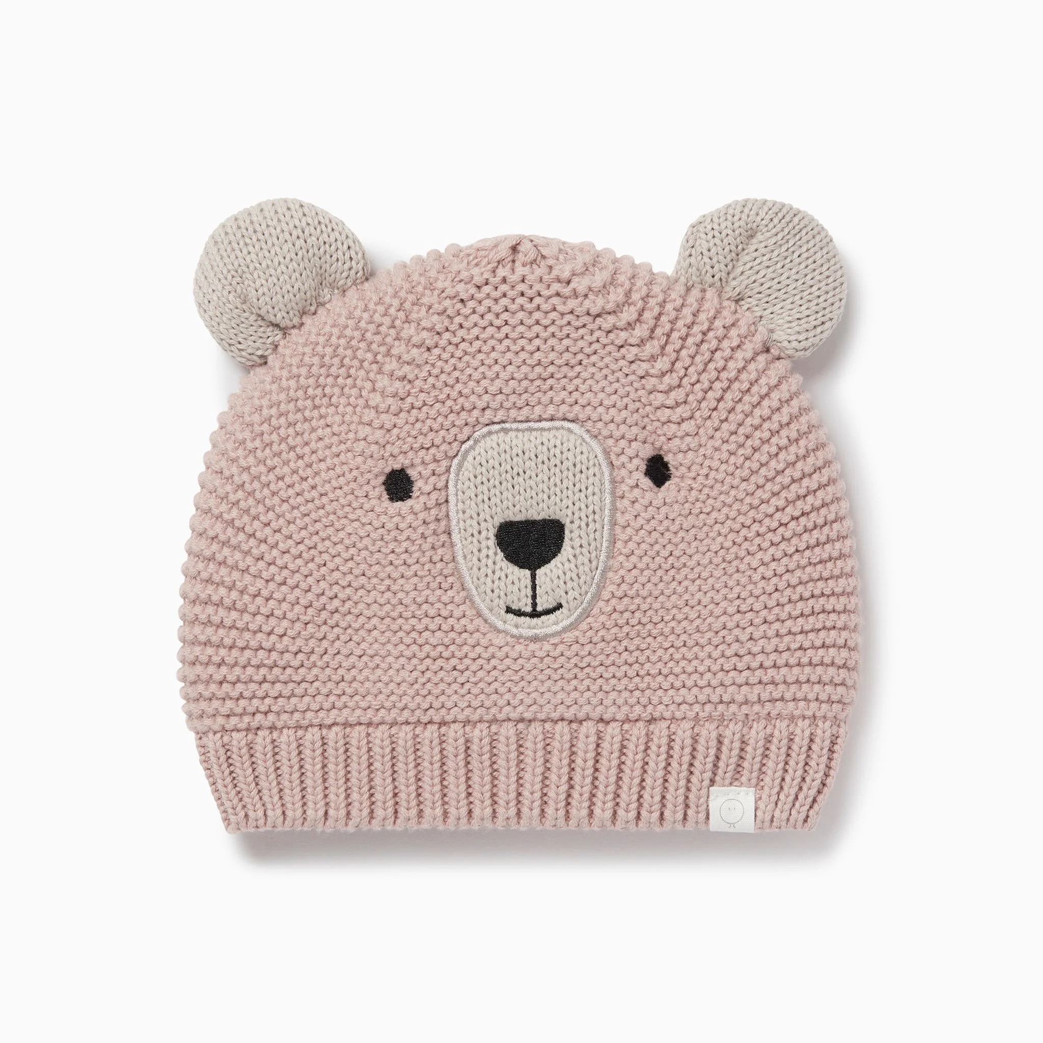 Knitted Bear Beanie Hat