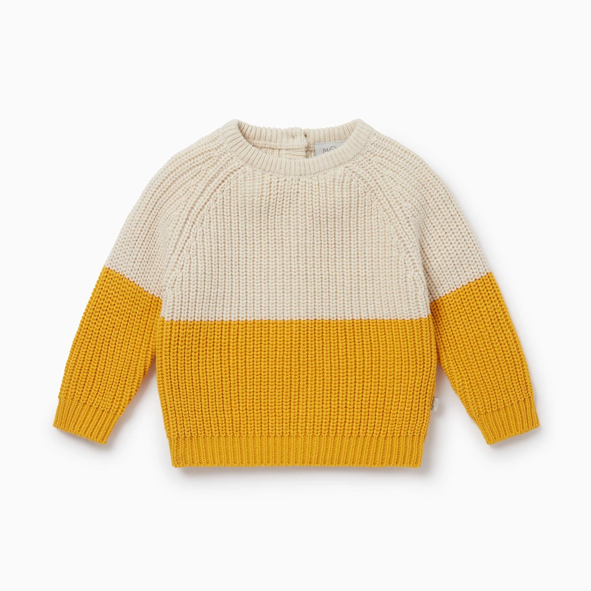 Knitted Colourblock Jumper - Image 3