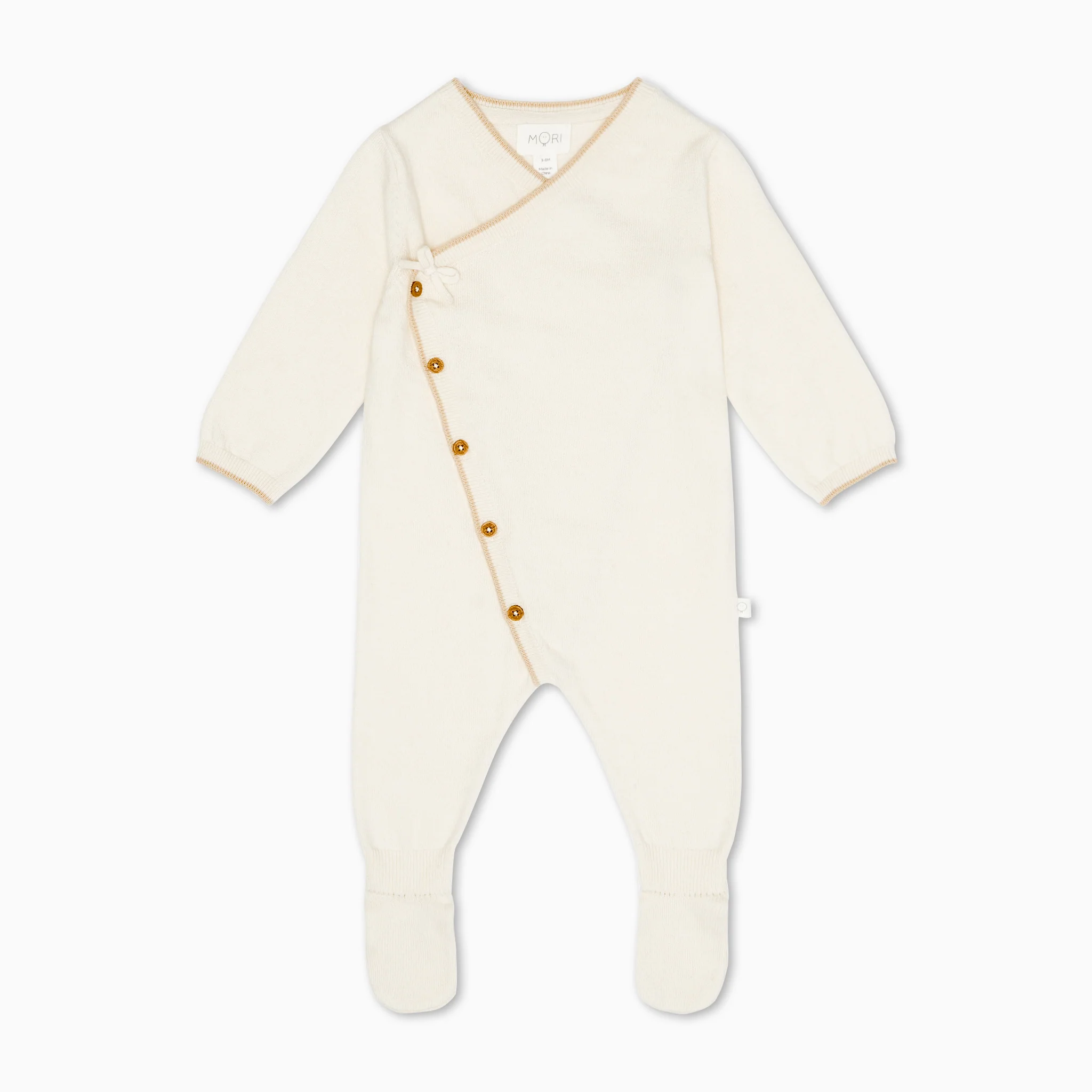 My First Knitted Wool Romper & Hat - Image 4