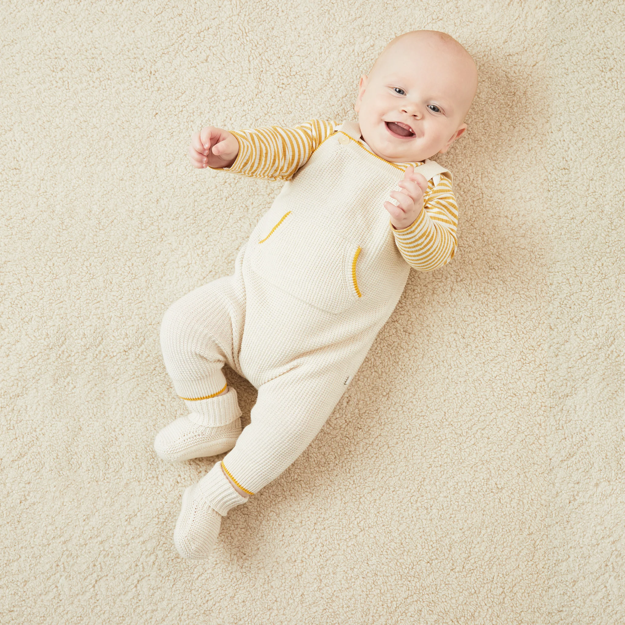 Knitted Pocket Dungarees