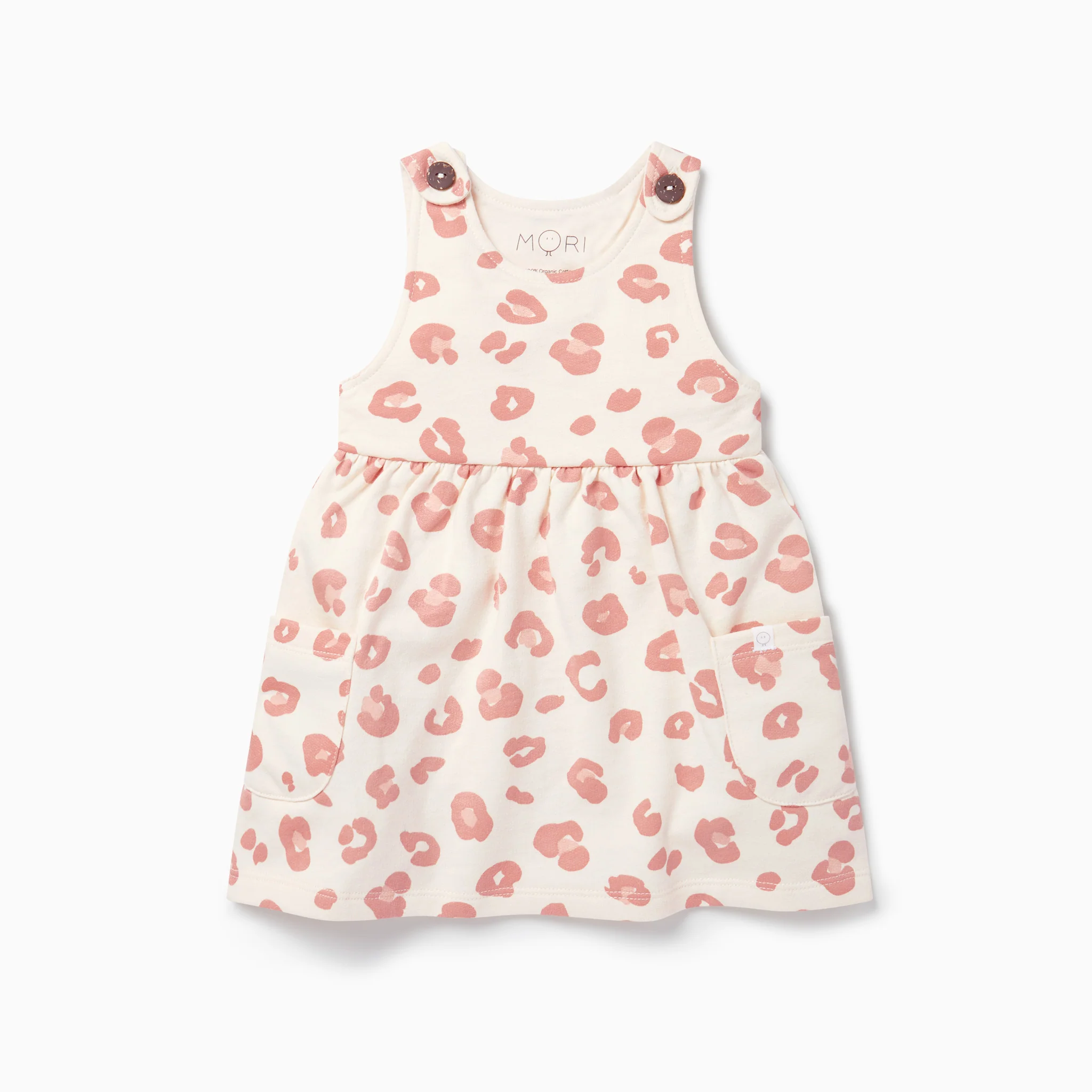 Leopard Pinafore Dress
