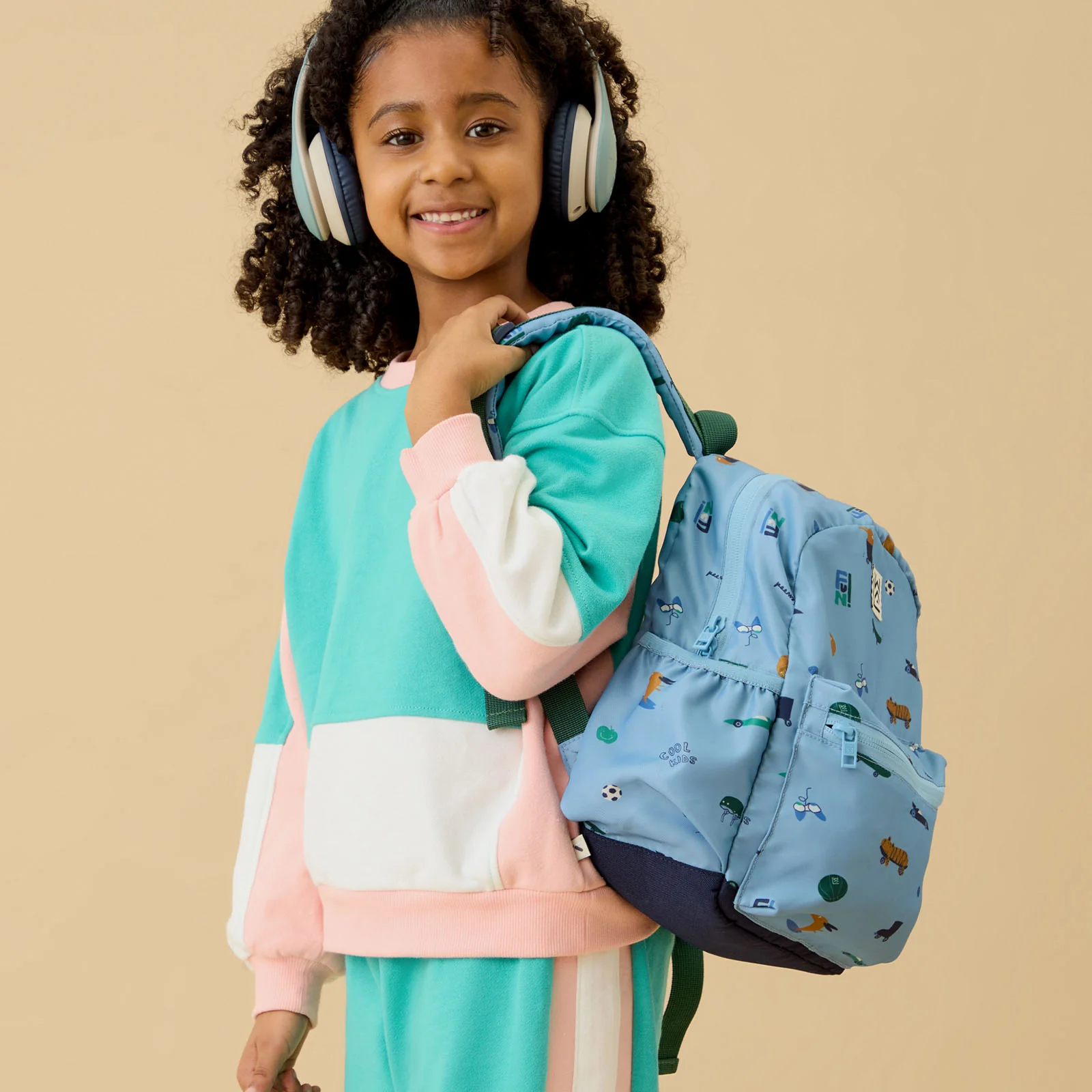 Liewood Andreas Backpack - Fun Blue