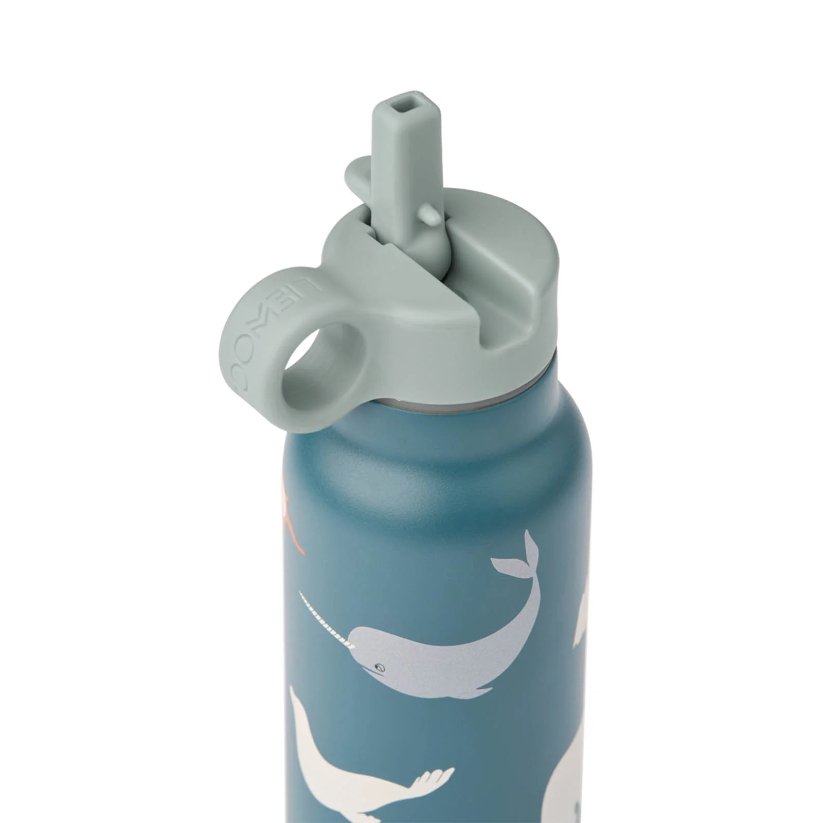 Liewood Falk Water Bottle 350ml - Arctic Sea - Image 2