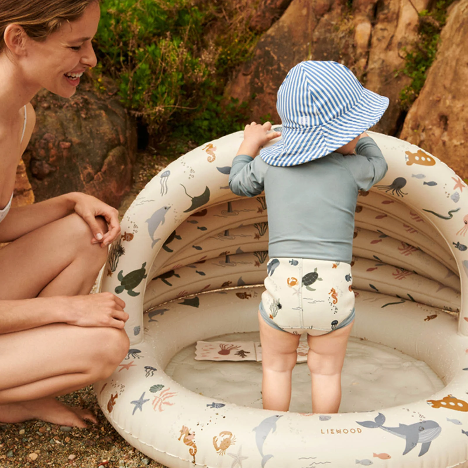Liewood Hadley Printed Canopy Padding Pool - Image 4
