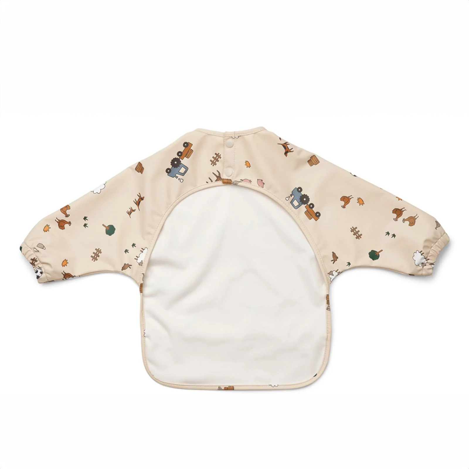 Liewood Long Sleeved Merle Cape Bib - Farm Mix - Image 4