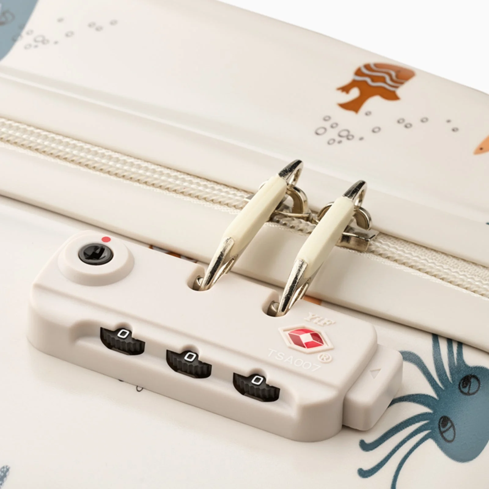 Liewood Norelle Hardcase Suitcase - Sea Creature - Image 3