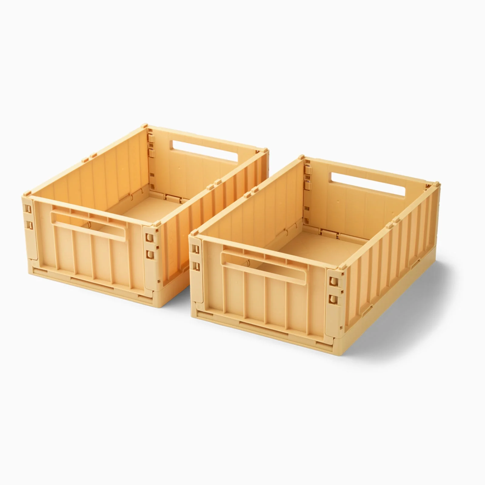 Liewood Weston Storage Box M 2 Pack - Yellow