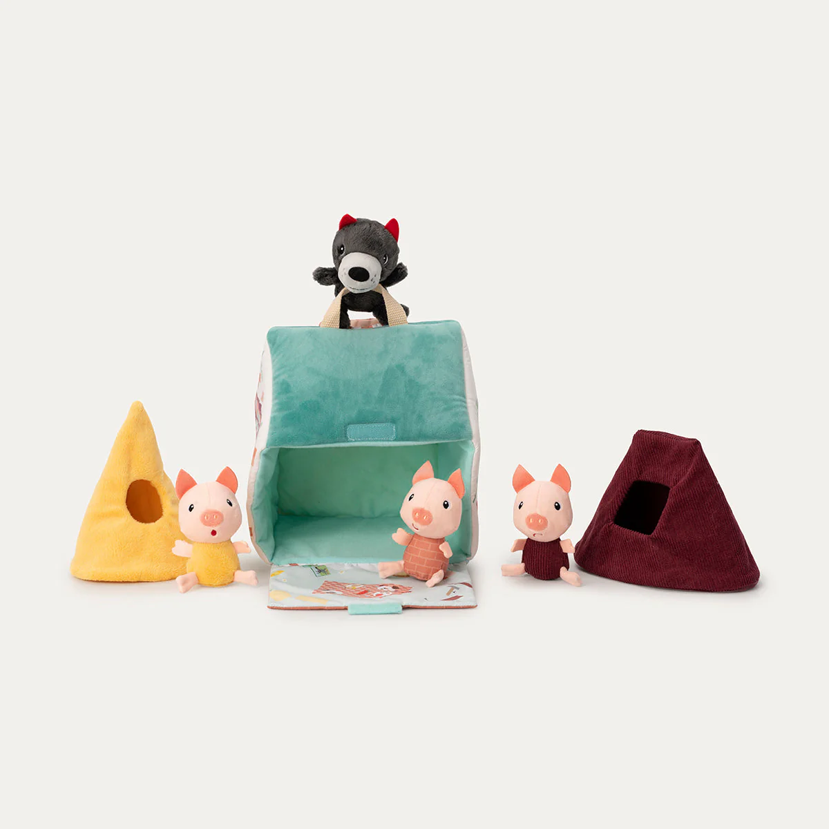 Lilliputiens Houses of The Wolf and The 3 Little Pigs