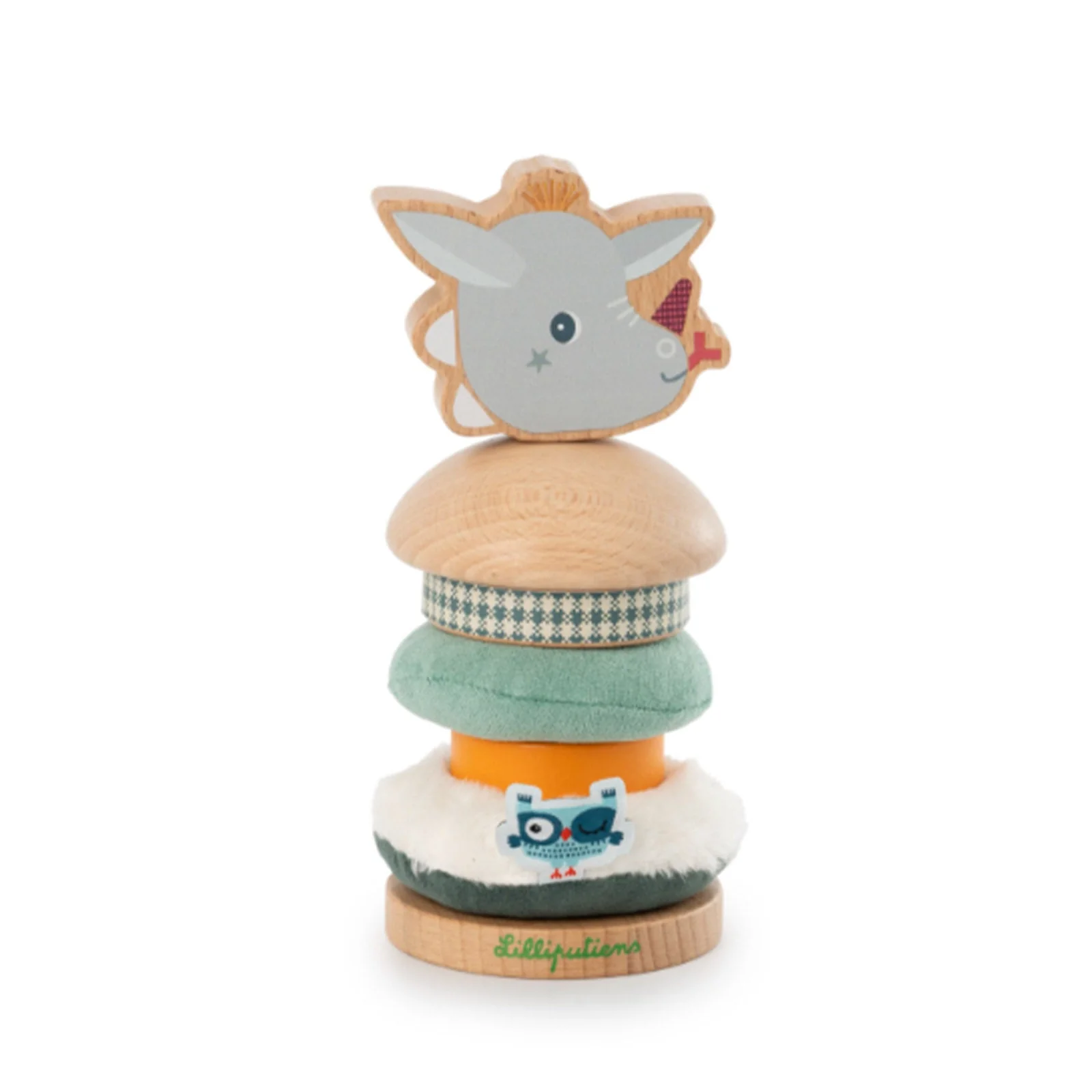 Lilliputiens Magic Joe Stacking Pyramid