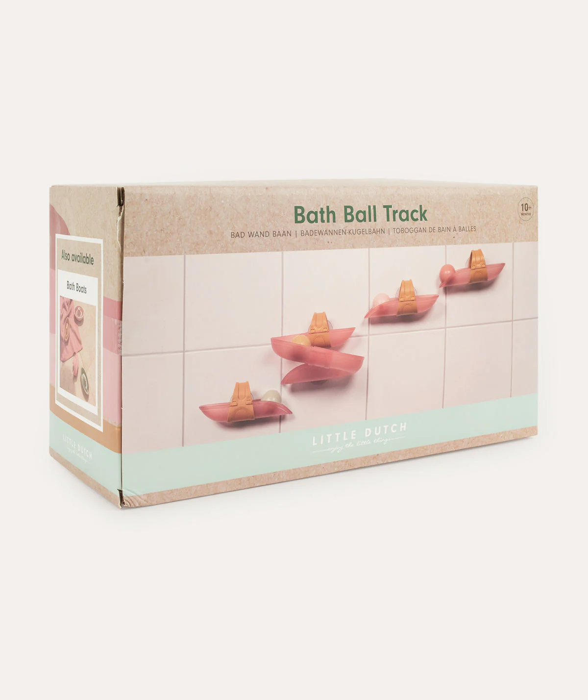 Little Dutch Bath Ball Track - Pink - Image 4