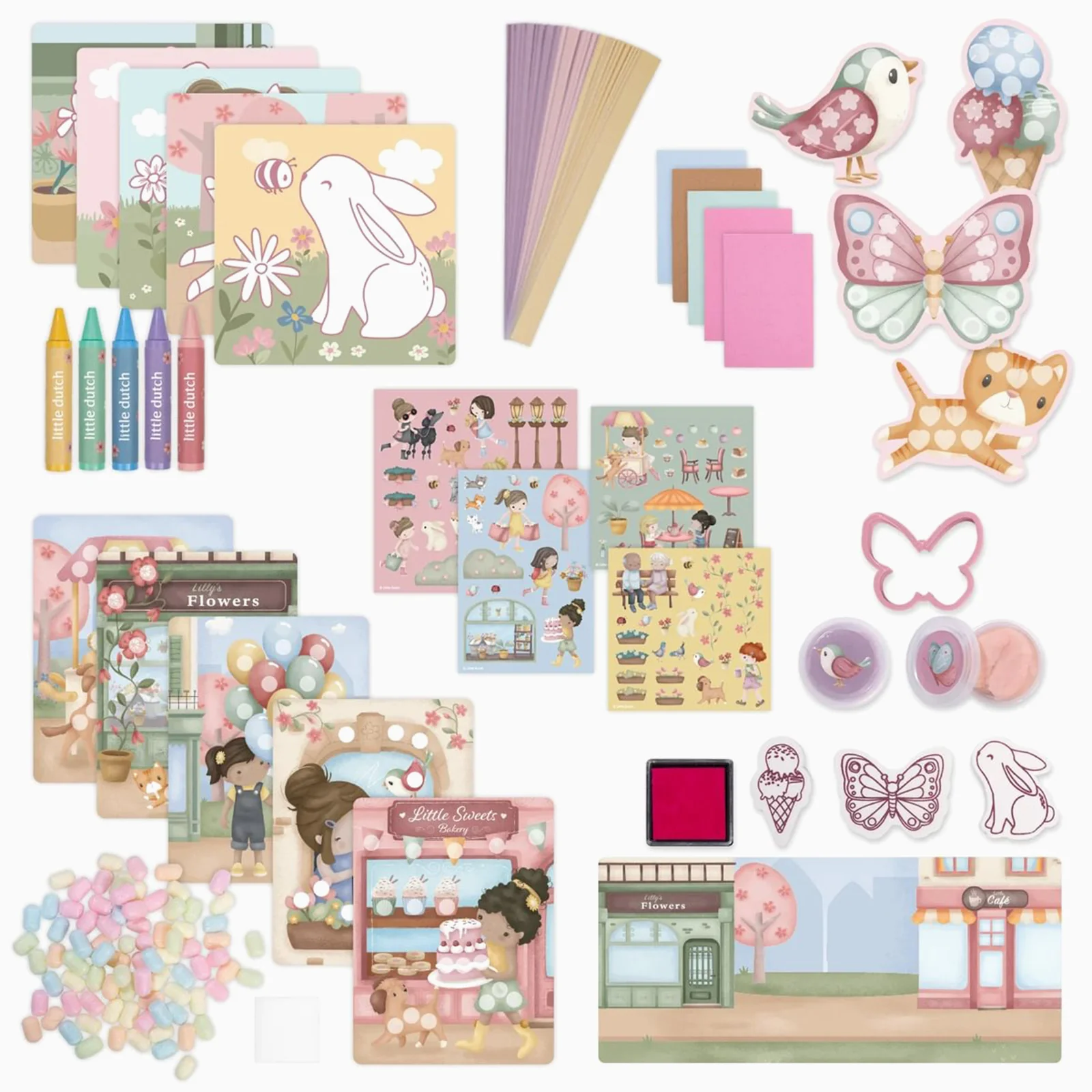 Little Dutch Creativity Box - Rosa & Friends - Image 4