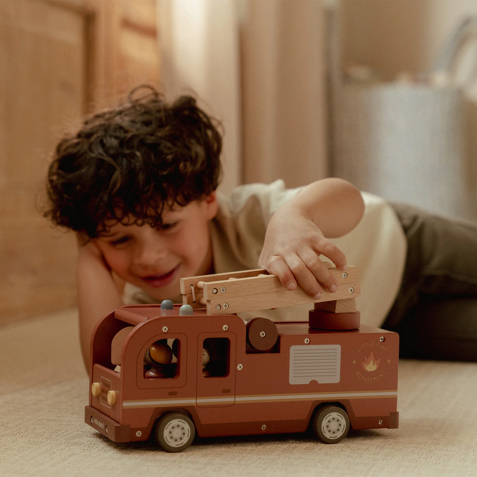Little Dutch Fire Truck Set