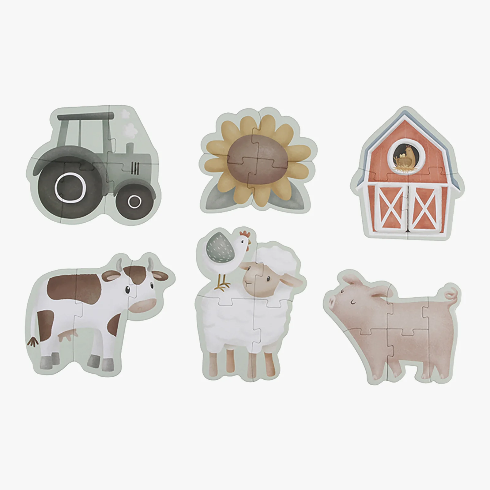 Little Dutch Little Farm 6-in-1 Puzzles - Image 4