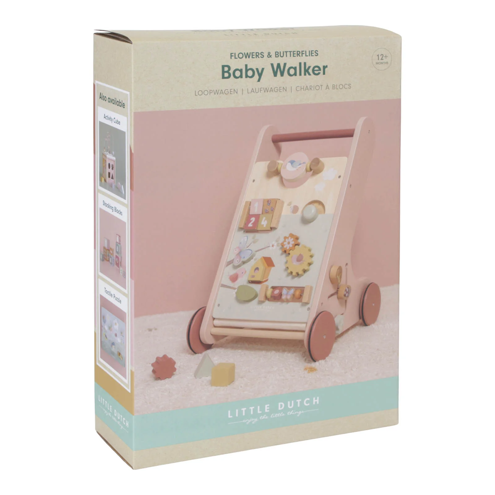 Little Dutch Activity Walker - Pink - Image 6