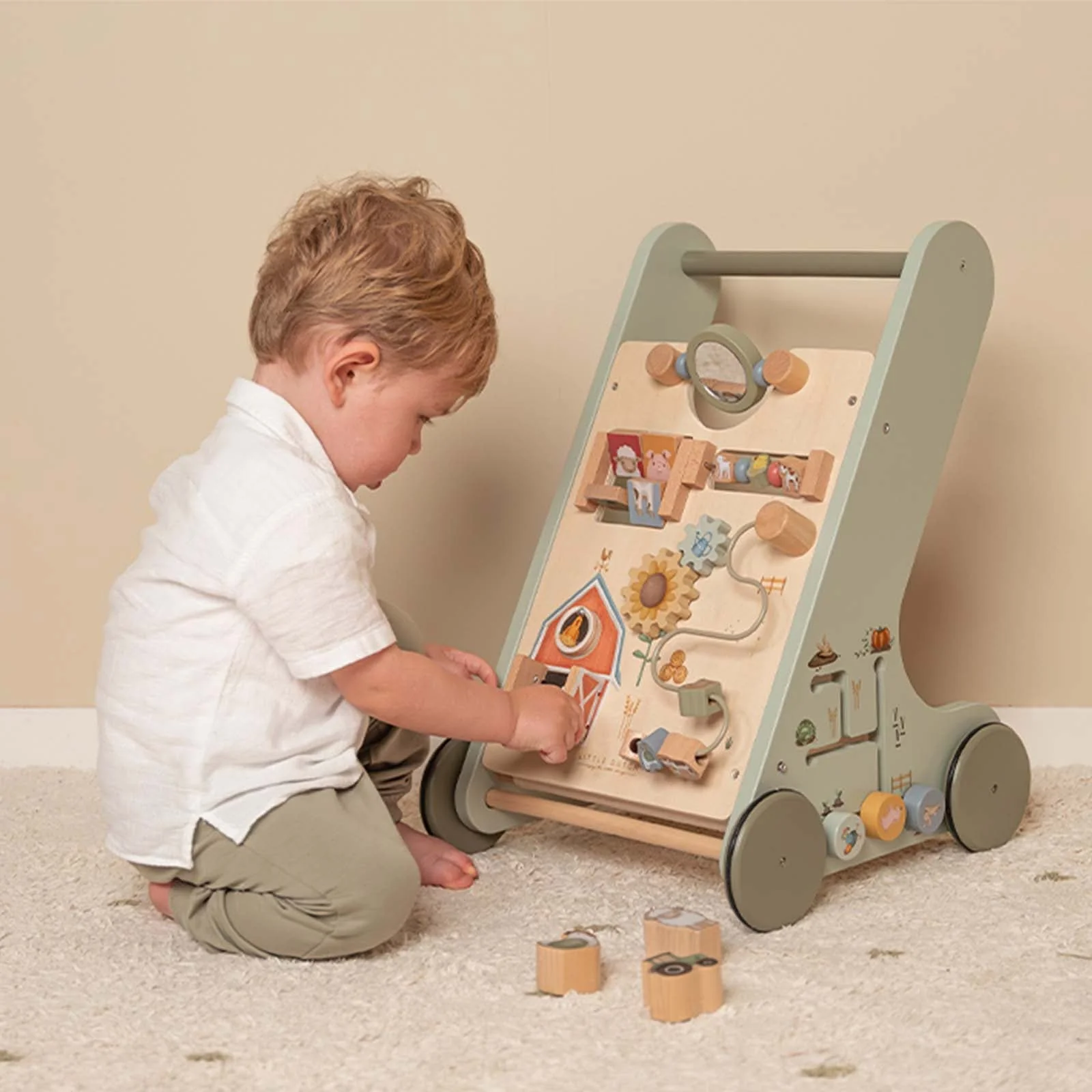 Little Dutch Activity Walker - Green