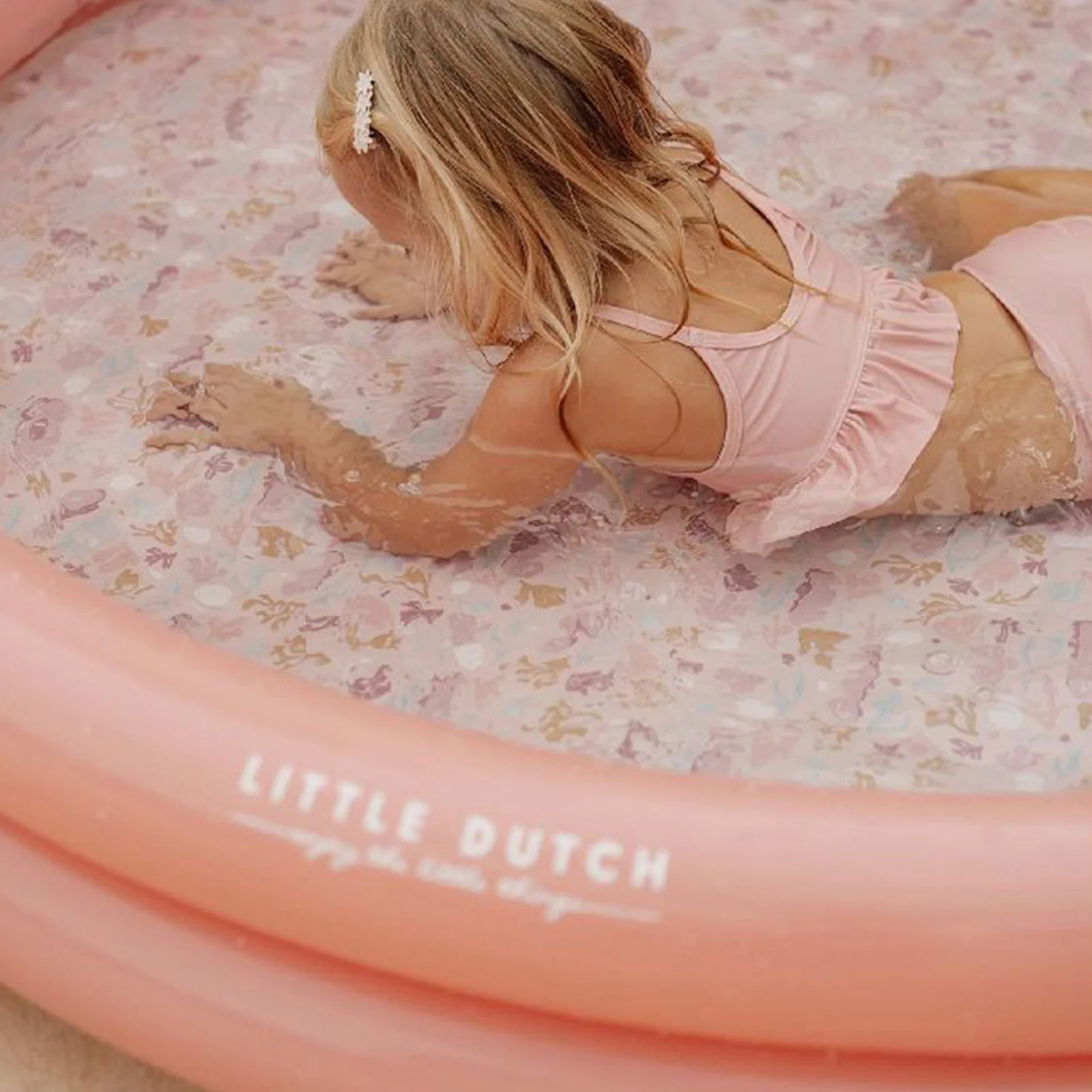 Little Dutch Paddling Pool - Pink - Image 3