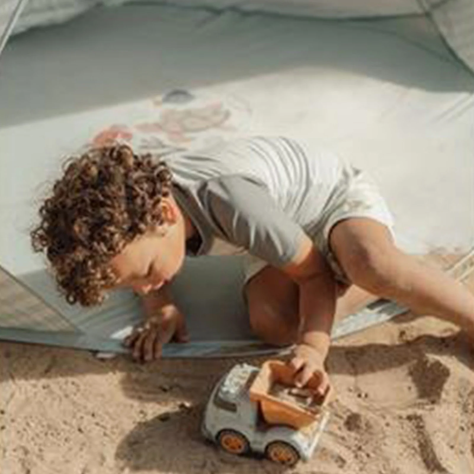 Little Dutch Pop Up Tent - Green - Image 2