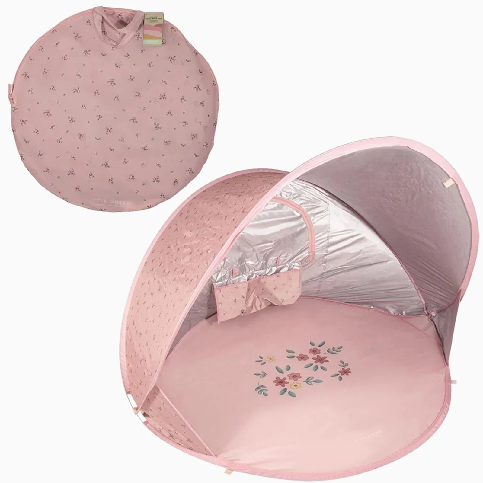 Little Dutch Pop Up Tent - Pink - Image 4