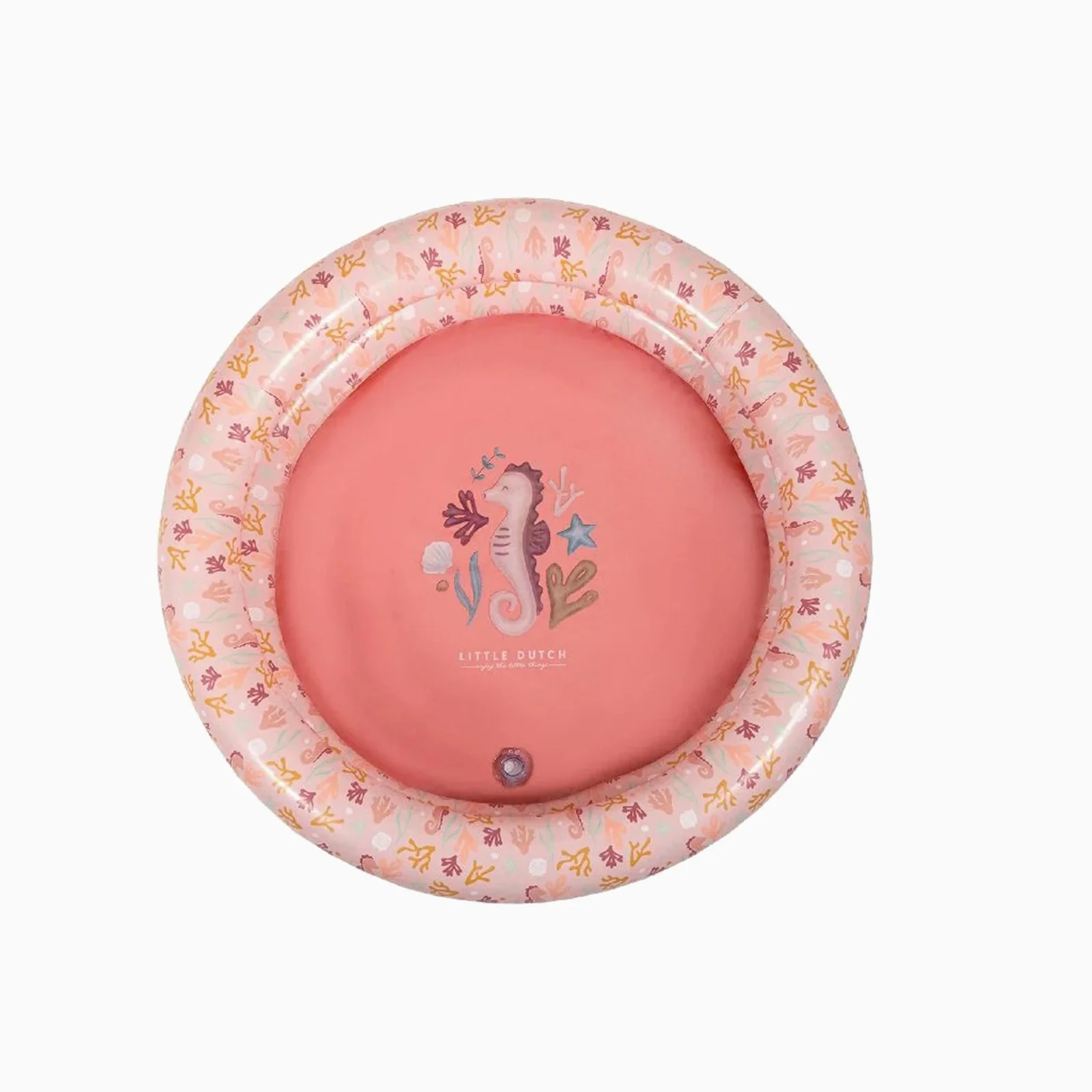 Little Dutch Small Paddling Pool - Pink - Image 2