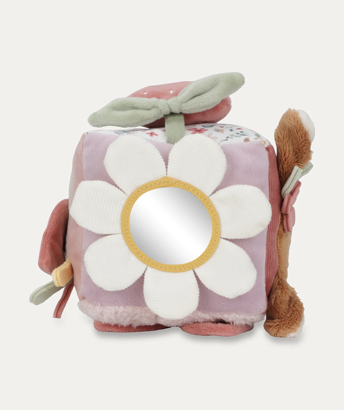 Little Dutch Soft Activity Cube - Pink - Image 3