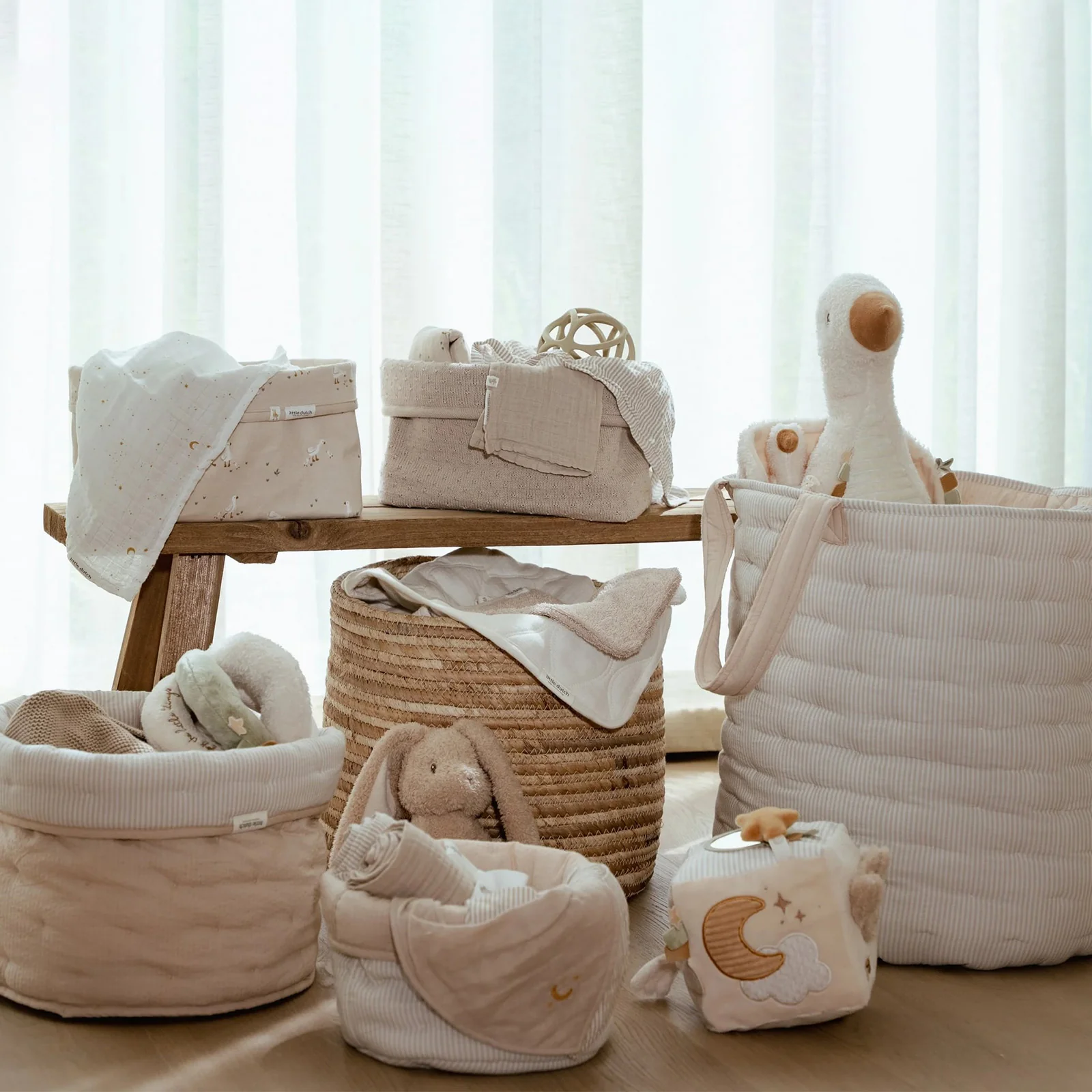 Little Dutch Storage Basket Large - Little Goose - Image 4