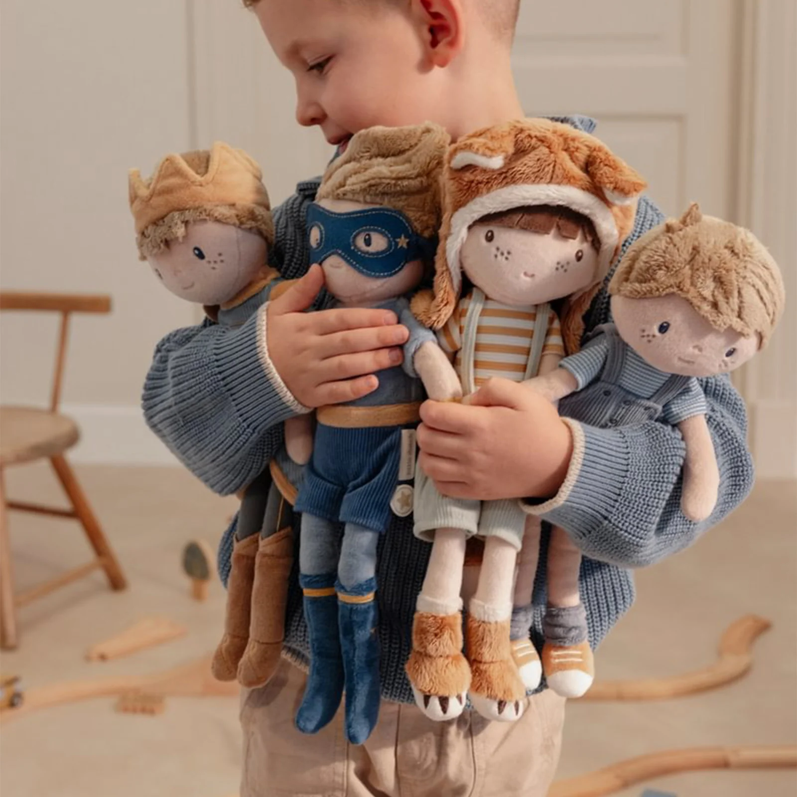 Little Dutch Superhero Jim Cuddle Doll - Image 4