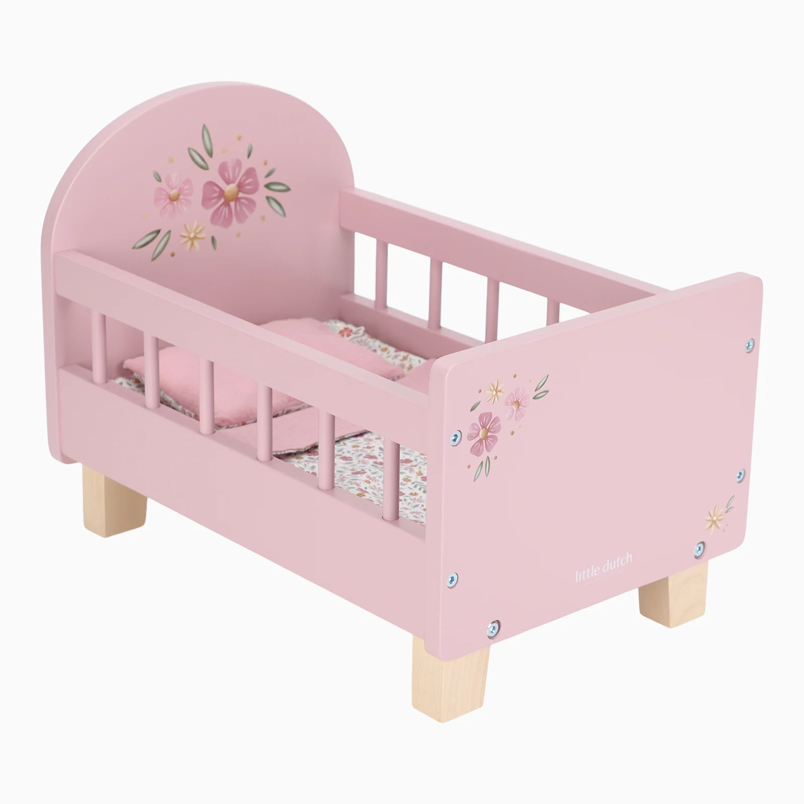 Little Dutch Wooden Doll Bed - Image 5