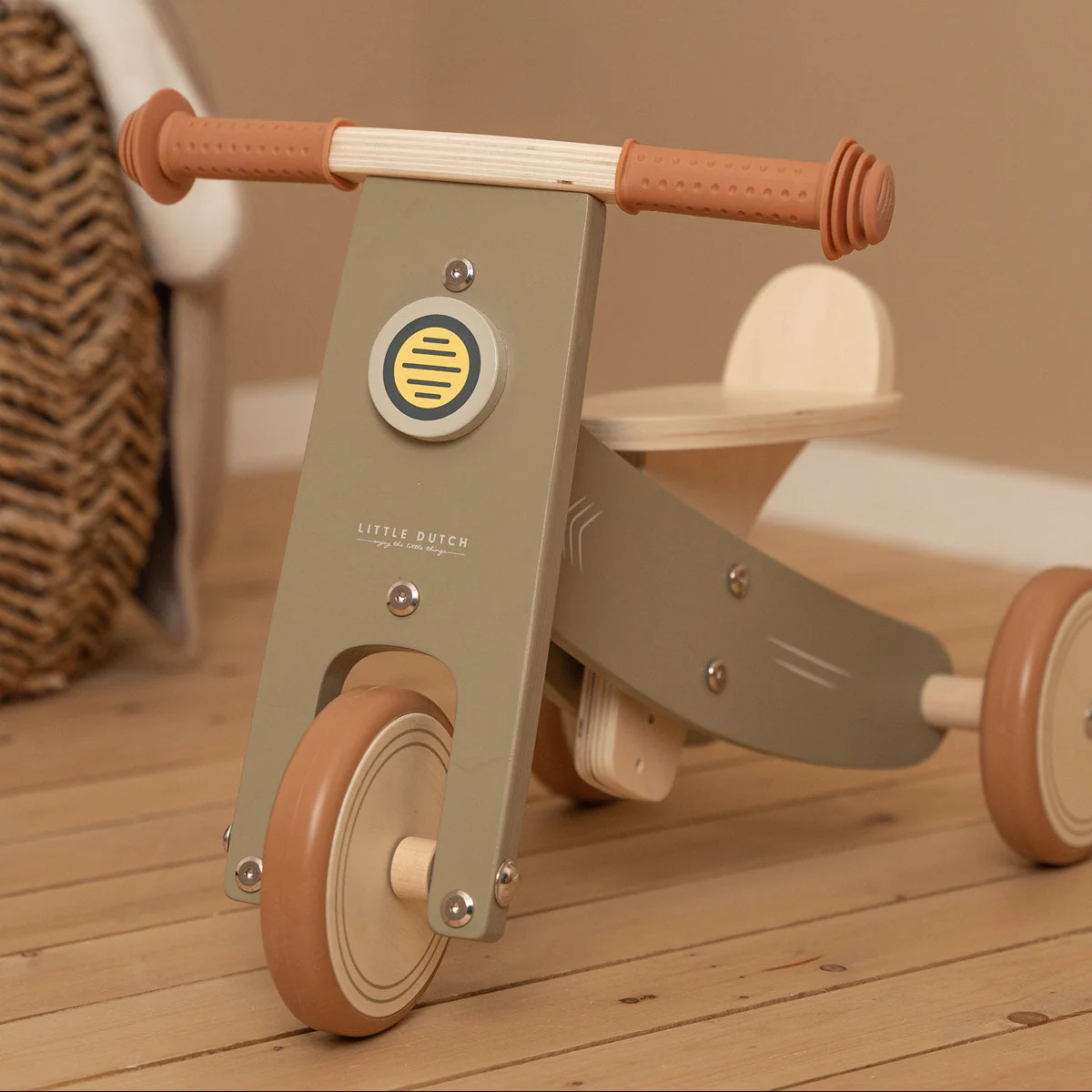 Little Dutch Wooden Tricycle - Green